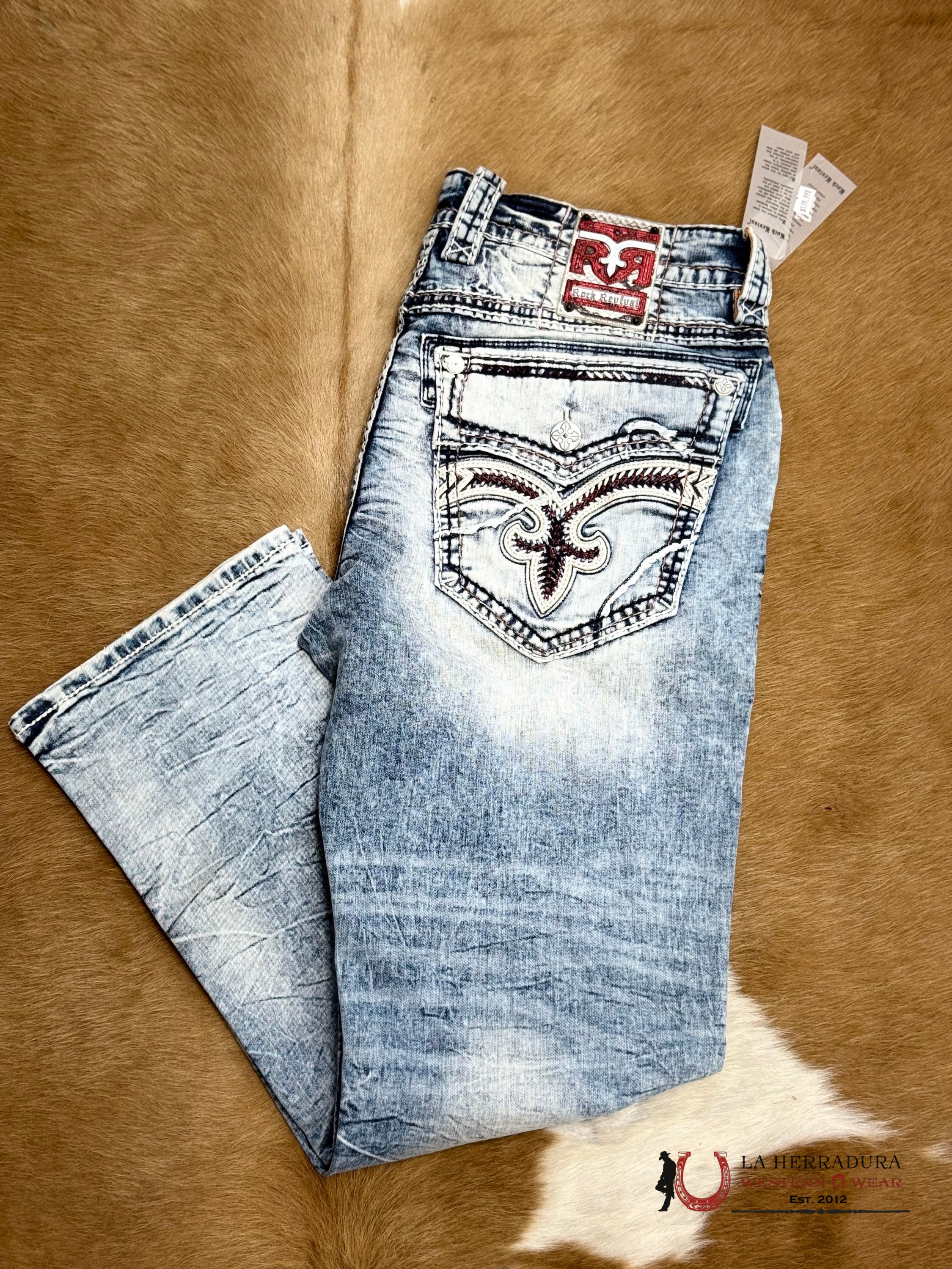 ROCK REVIVAL DANE STRAIGHT LEG ROPA HOMBRES