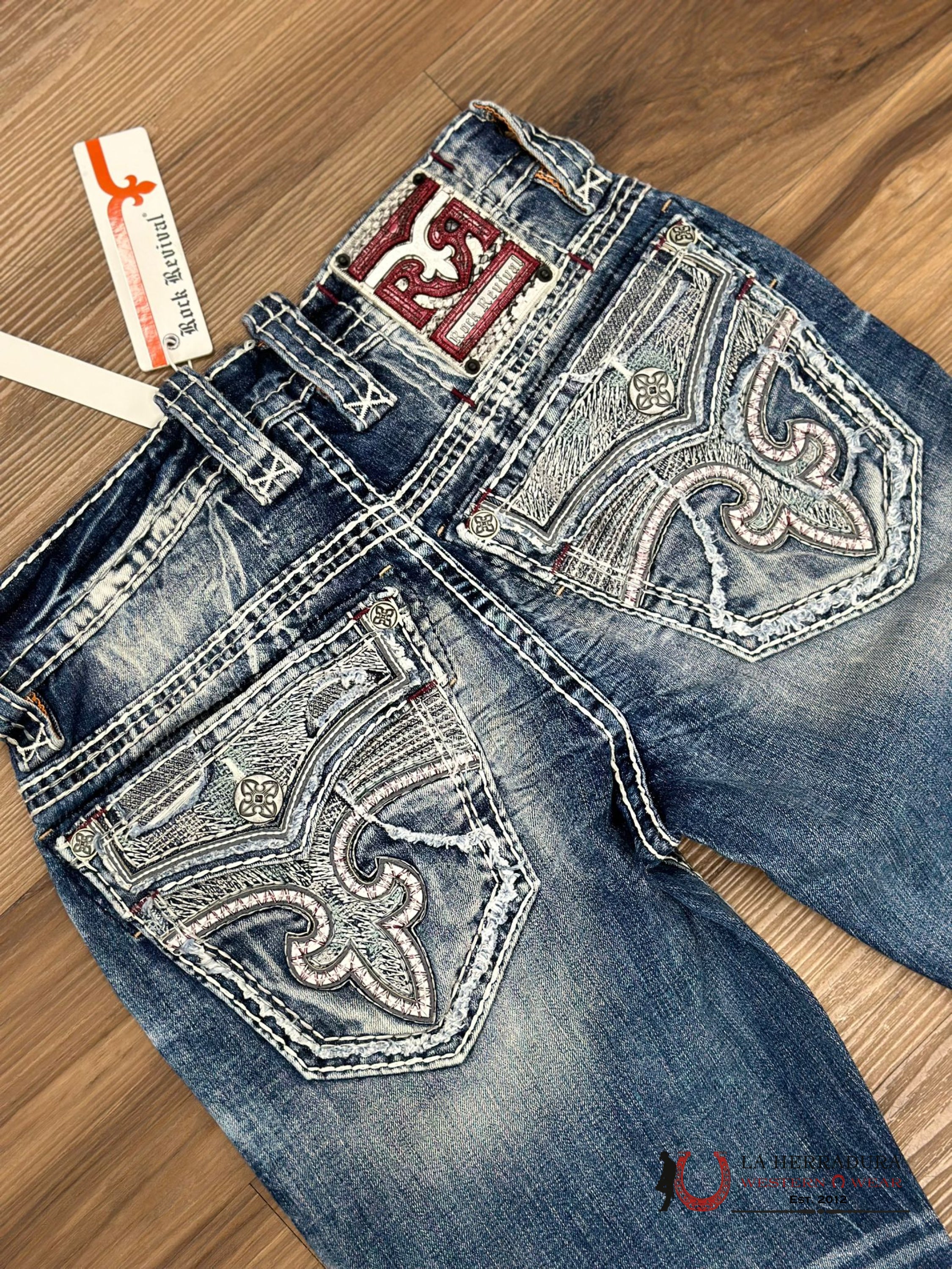 Rock Revival Mens Jeans In Style Brayen Straight Ropa Hombres