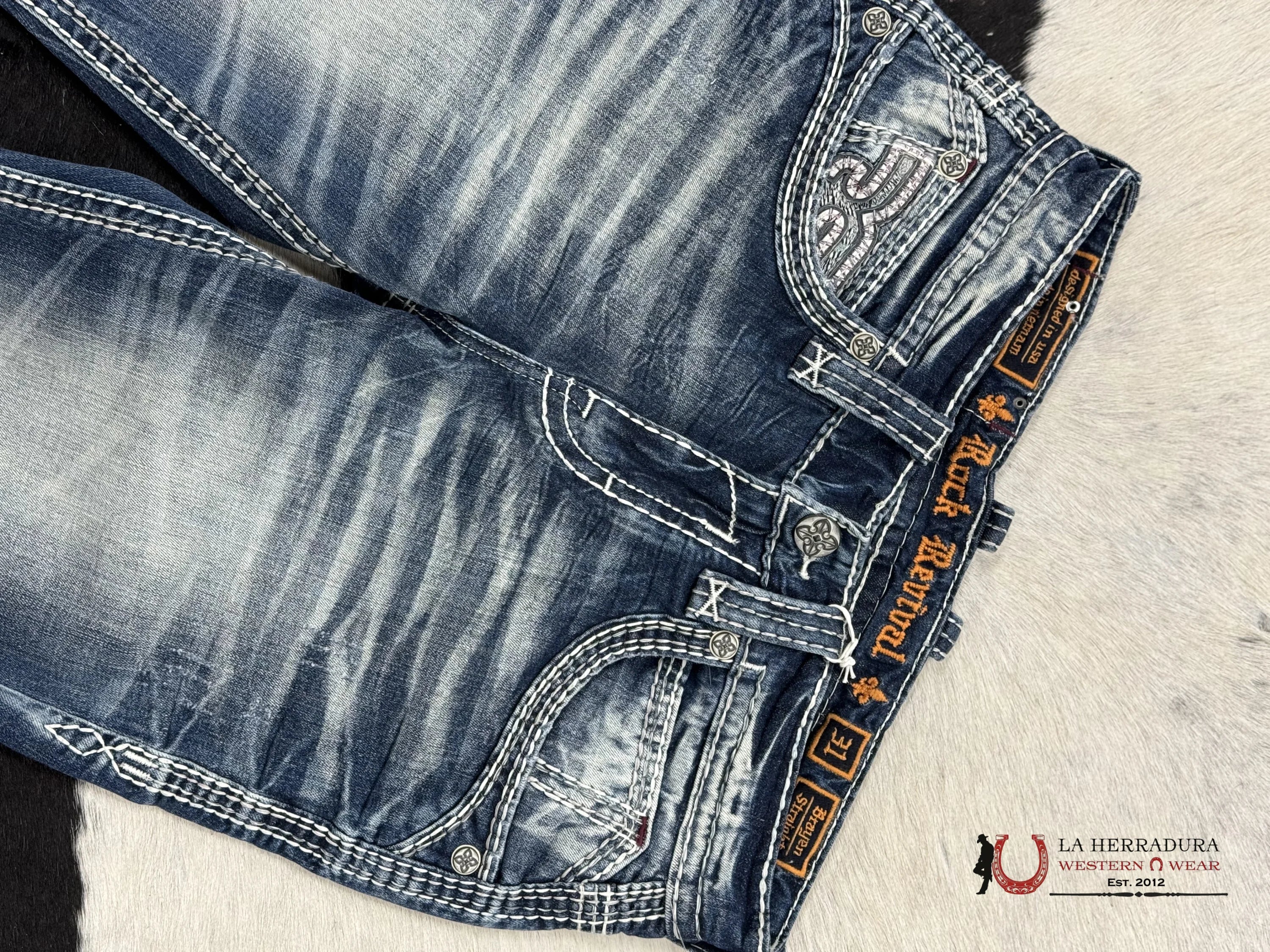 Rock Revival Mens Jeans In Style Brayen Straight Ropa Hombres