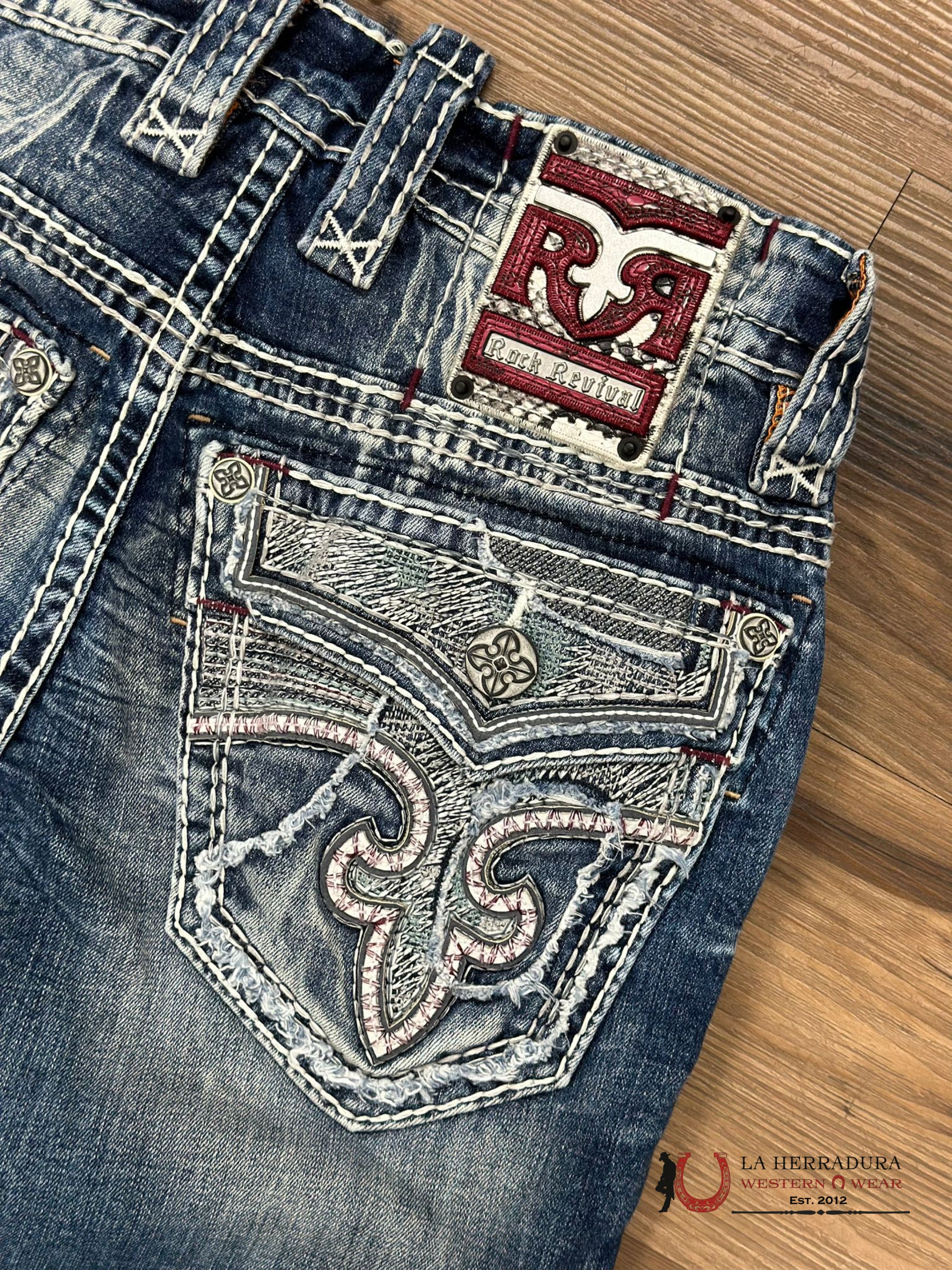Rock Revival Mens Jeans In Style Brayen Straight Ropa Hombres