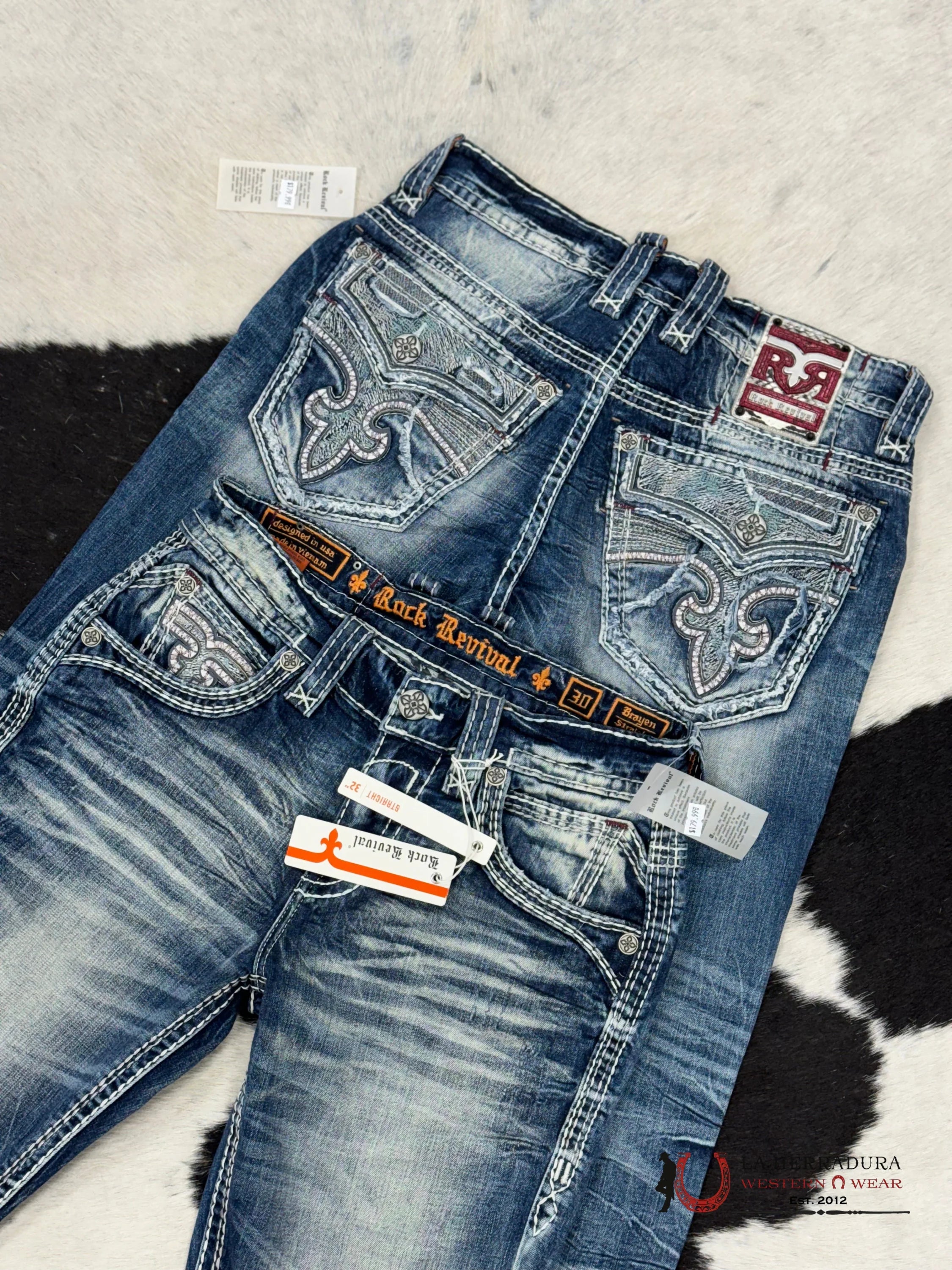 Rock Revival Mens Jeans In Style Brayen Straight Ropa Hombres