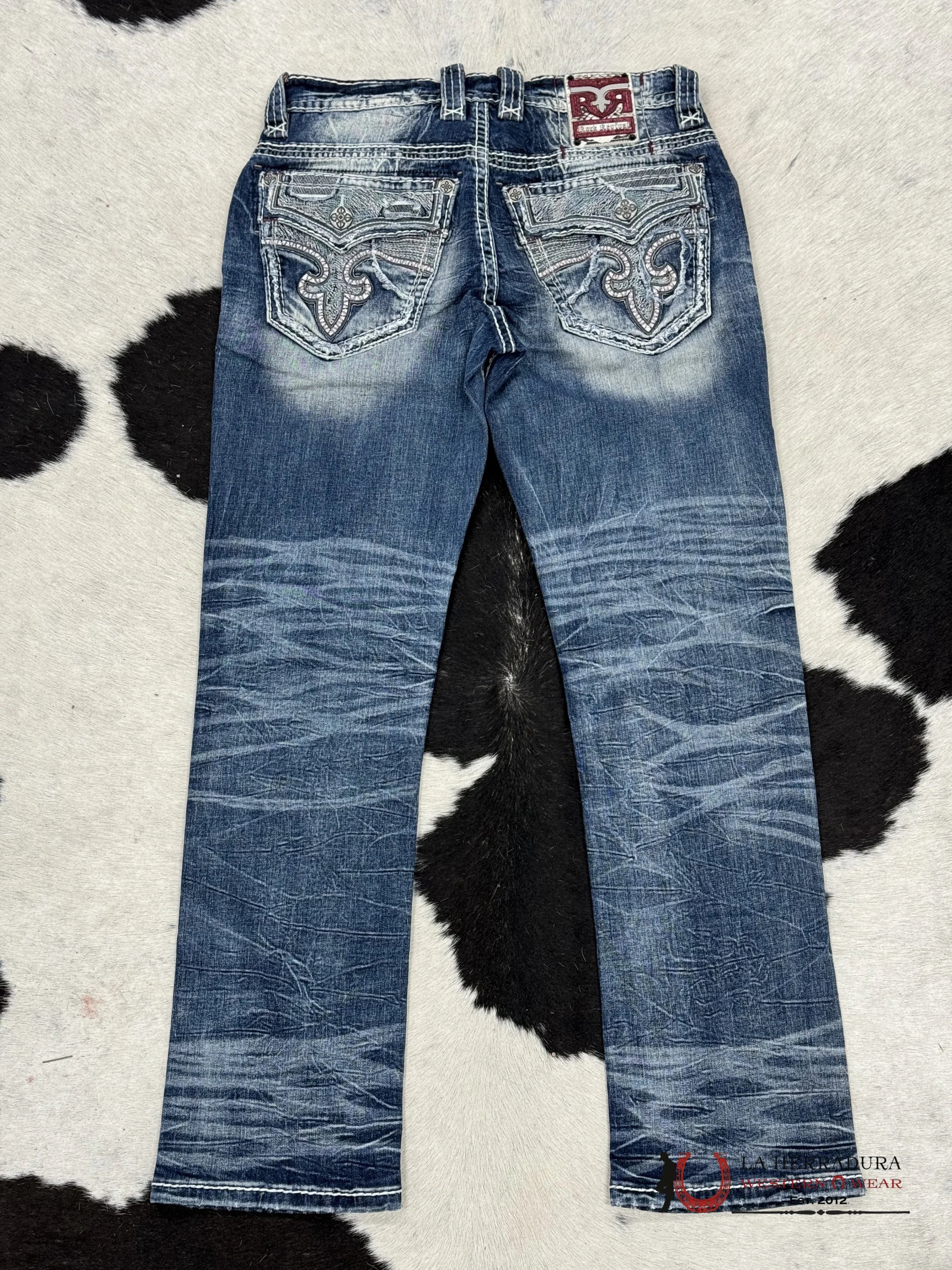 Rock Revival Mens Jeans In Style Brayen Straight Ropa Hombres
