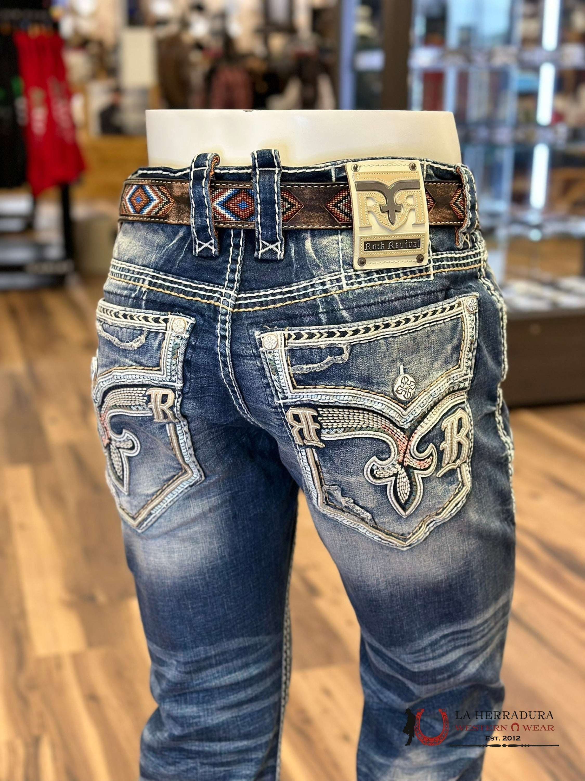 Rock Revival Mens Jeans In Style Ermias Ropa Hombres
