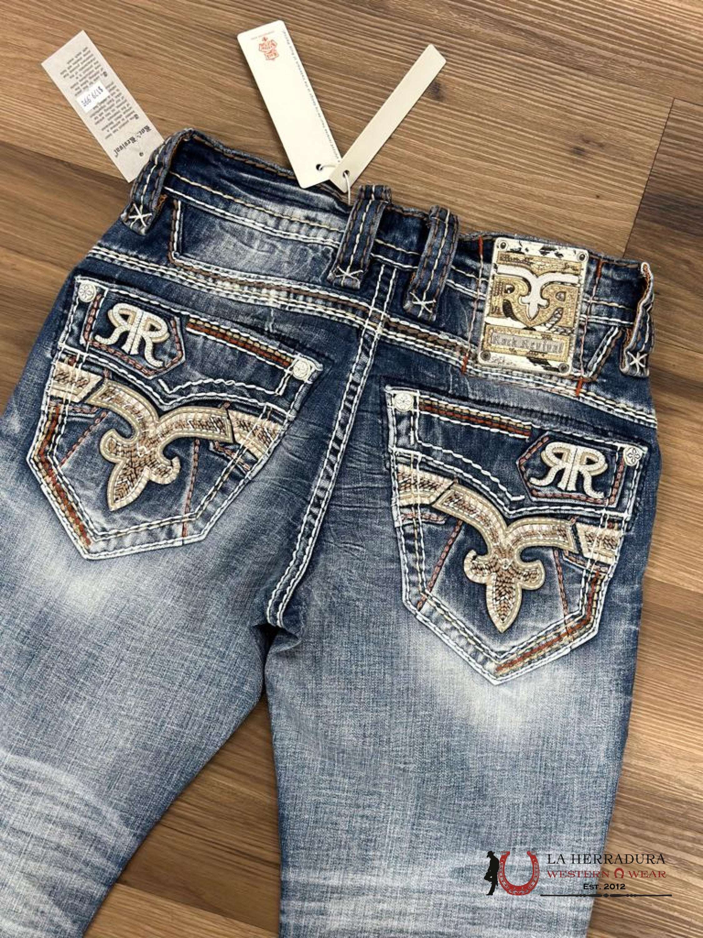 Rock Revival Mens Jeans In Style Titus Straight Ropa Hombres