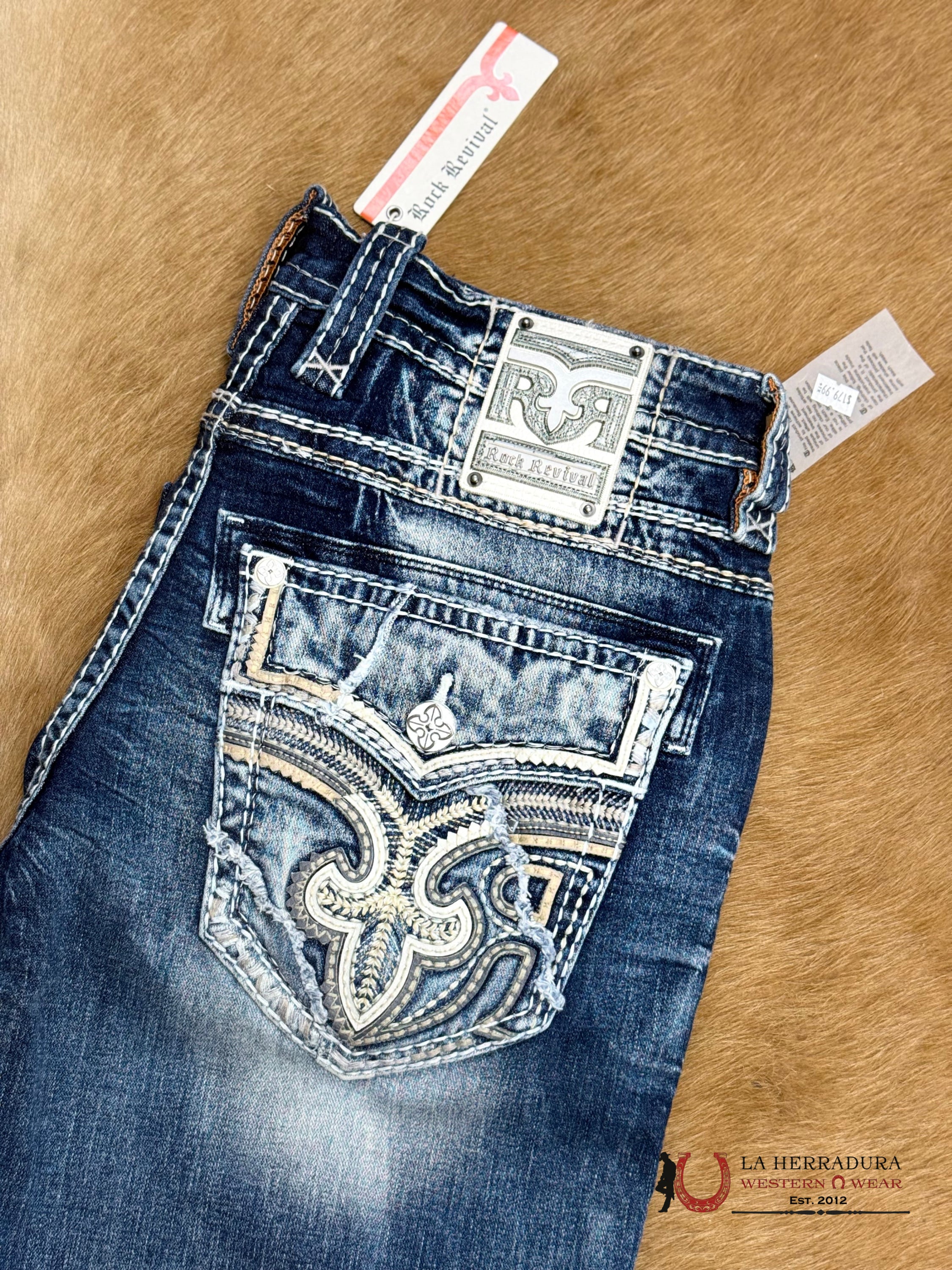 ROCK REVIVAL MENS JEANS TAD BOOT CUT ROPA HOMBRES
