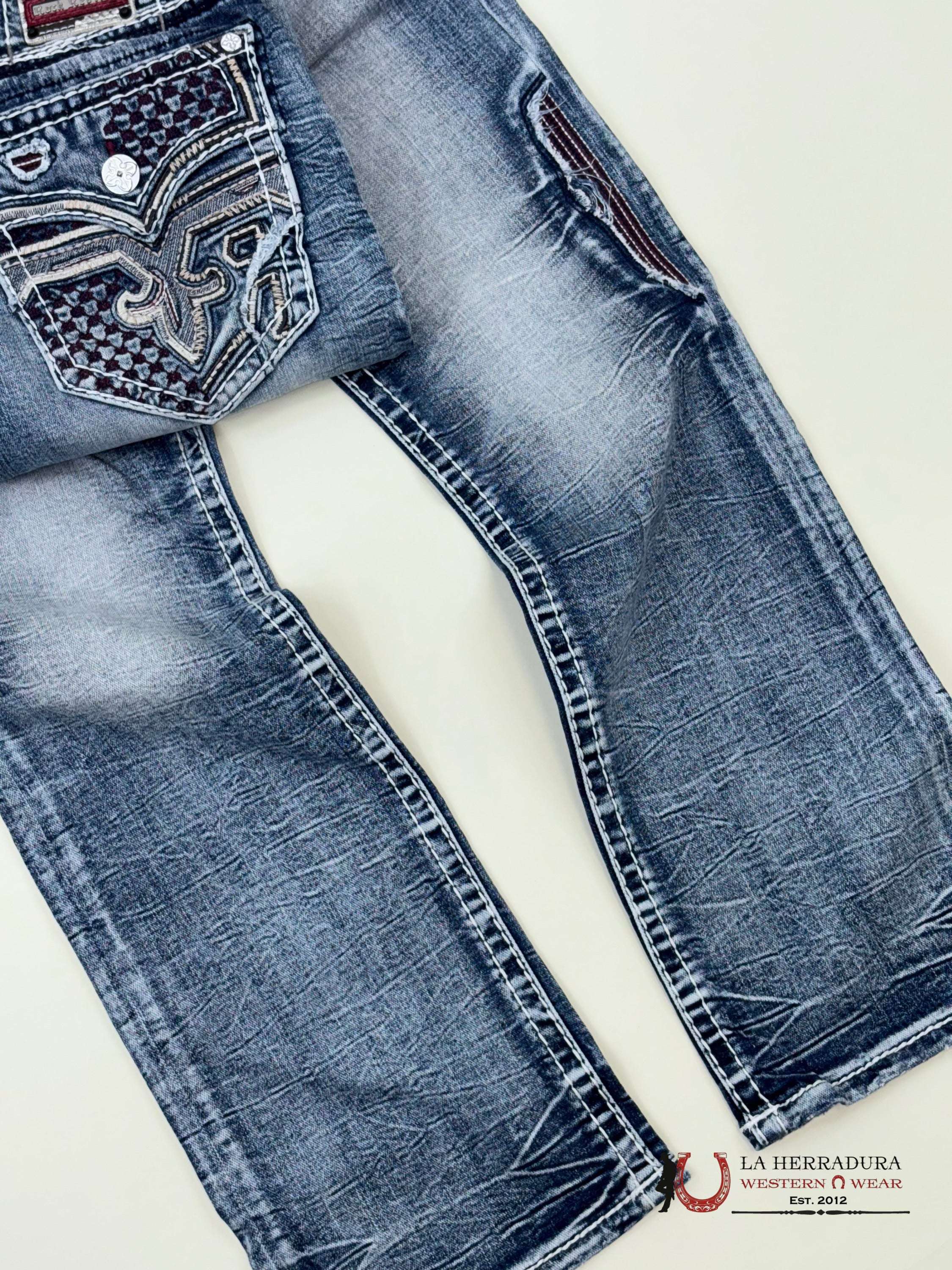 Rockrevival Skye Boot Jeans Ropa Hombres