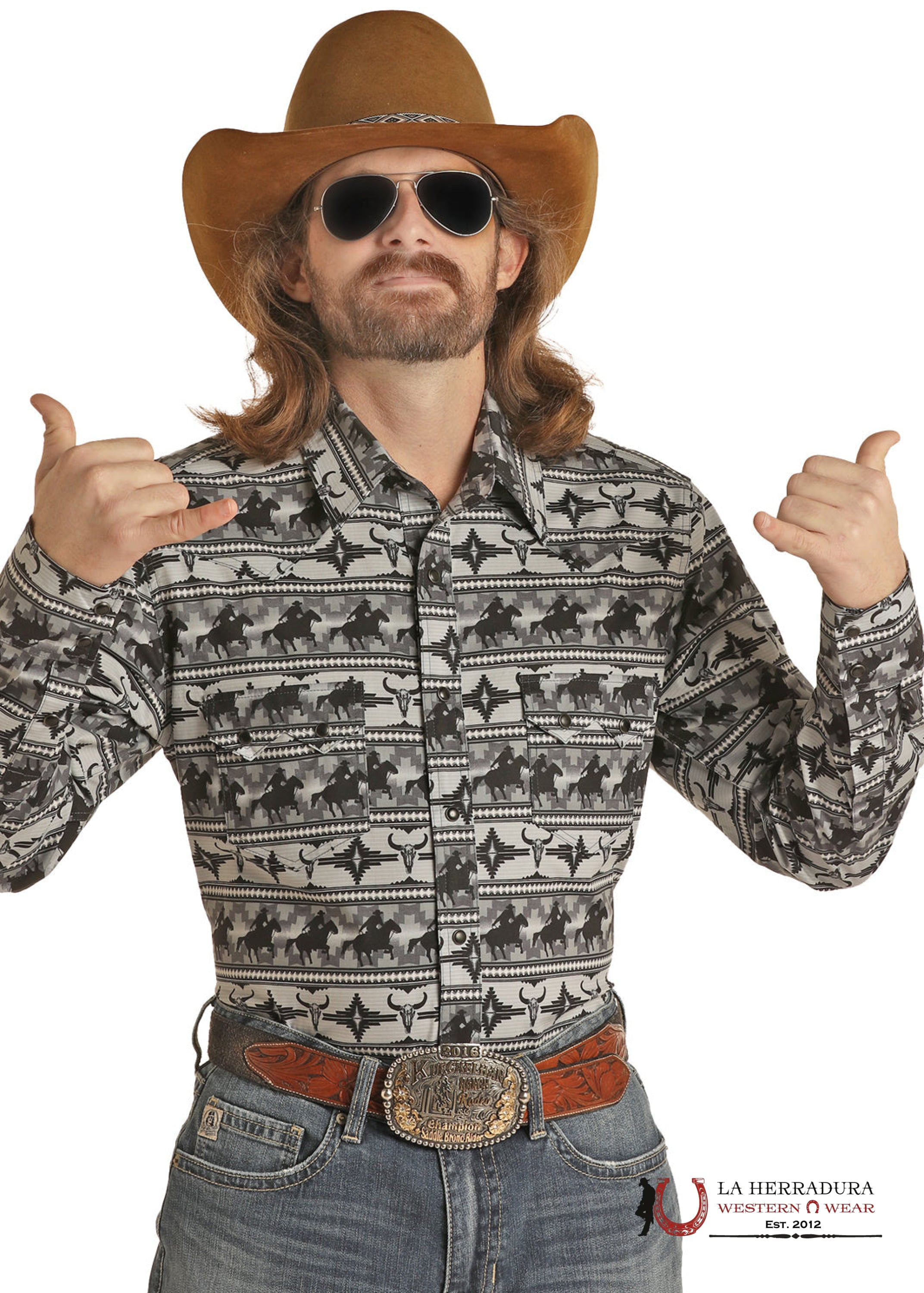 ROCK&ROL LONG SLEEVE CHARCOAL RRMSOSRZ0L ROPA HOMBRES