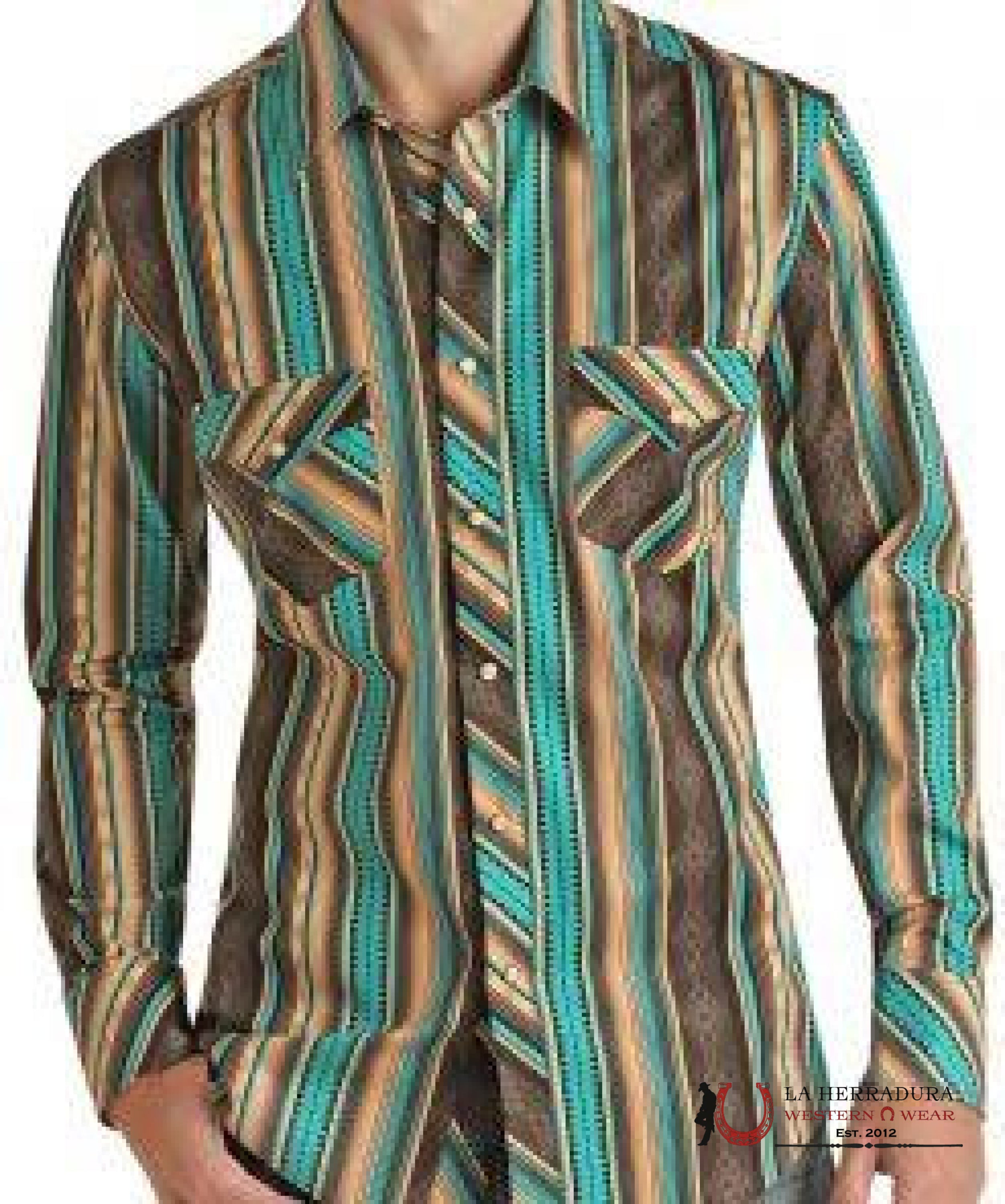 ROCK&ROL LONG SLEEVE CHOCOLATE SNAP RRMSOSRZOU ROPA HOMBRES