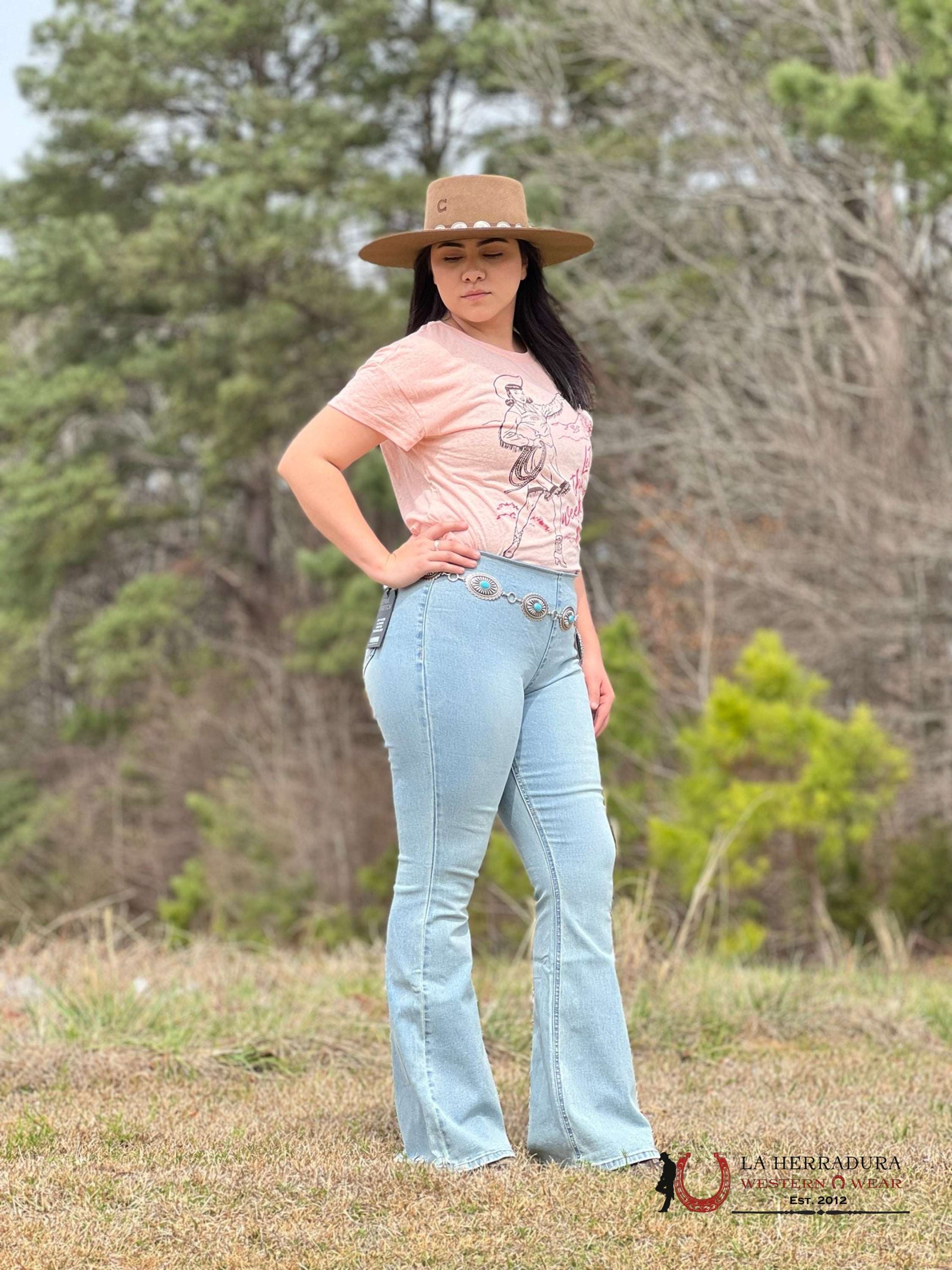 Jeans For Women Rock&Roll Demin Sky Blue Ropa Mujeres