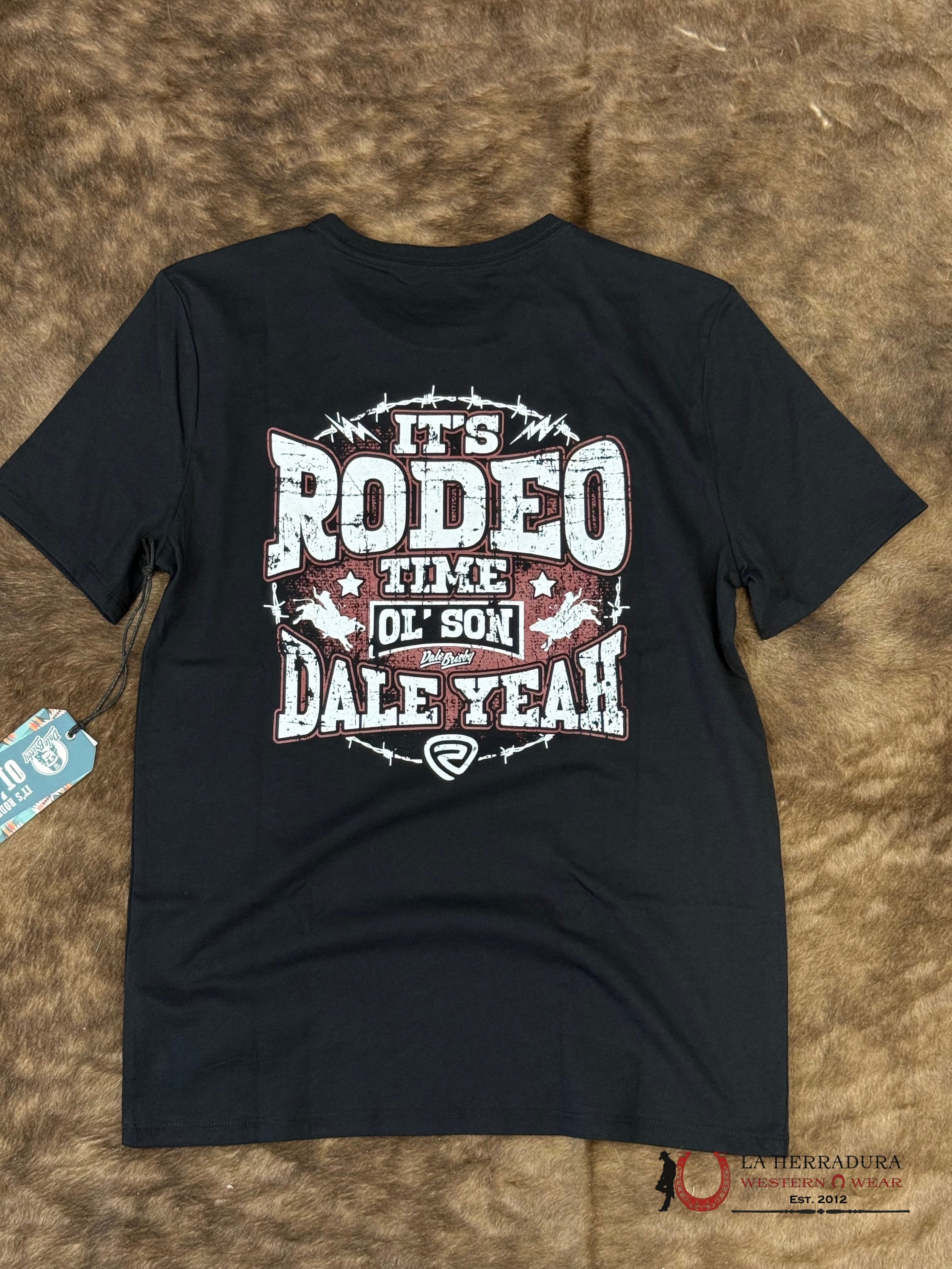 Rock&Roll Black Dale Ol Son Graphic T-shirt Men - 6793 ROPA HOMBRES