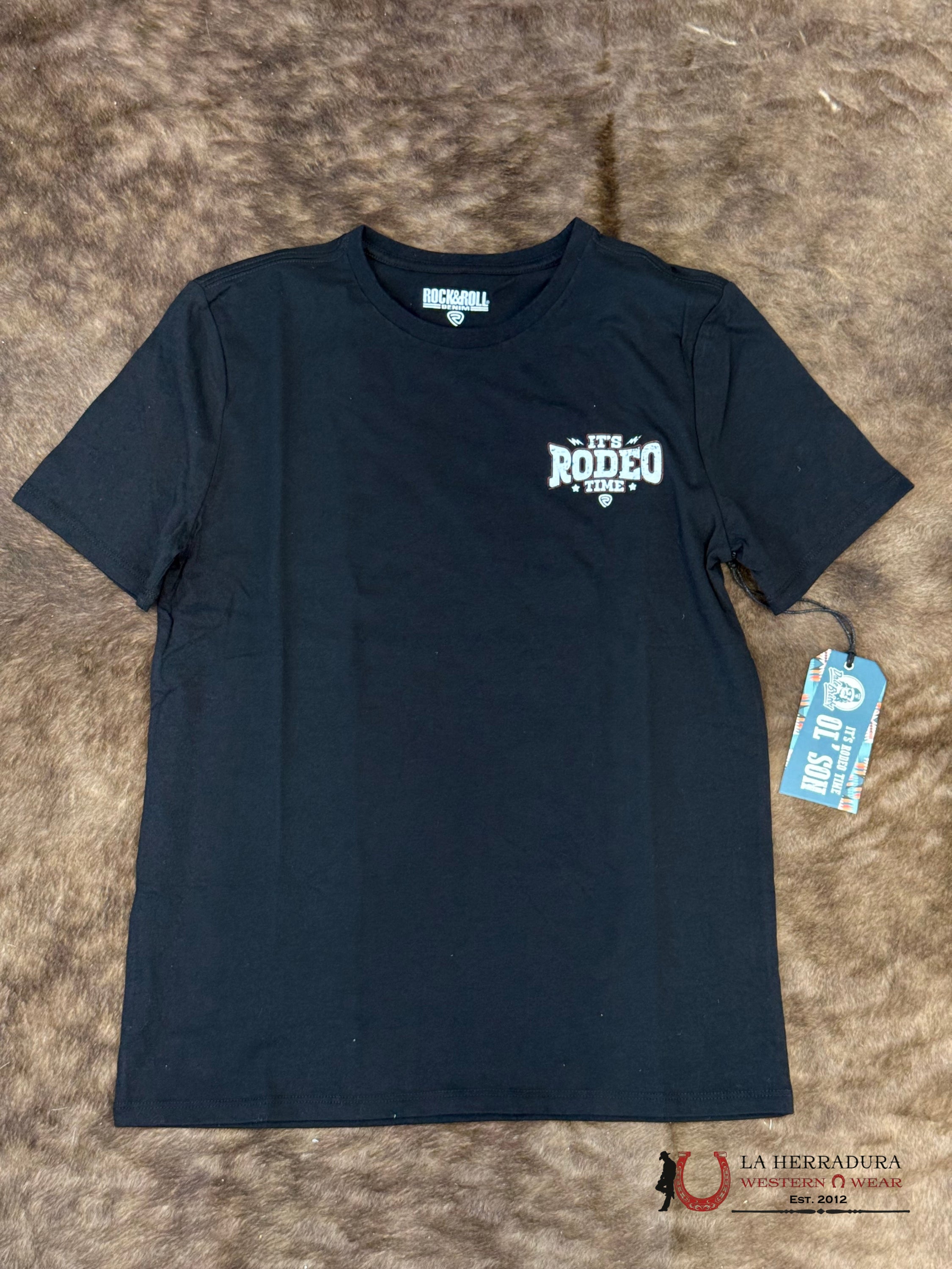 Rock&Roll Black Dale Ol Son Graphic T-shirt Men - 6793 ROPA HOMBRES