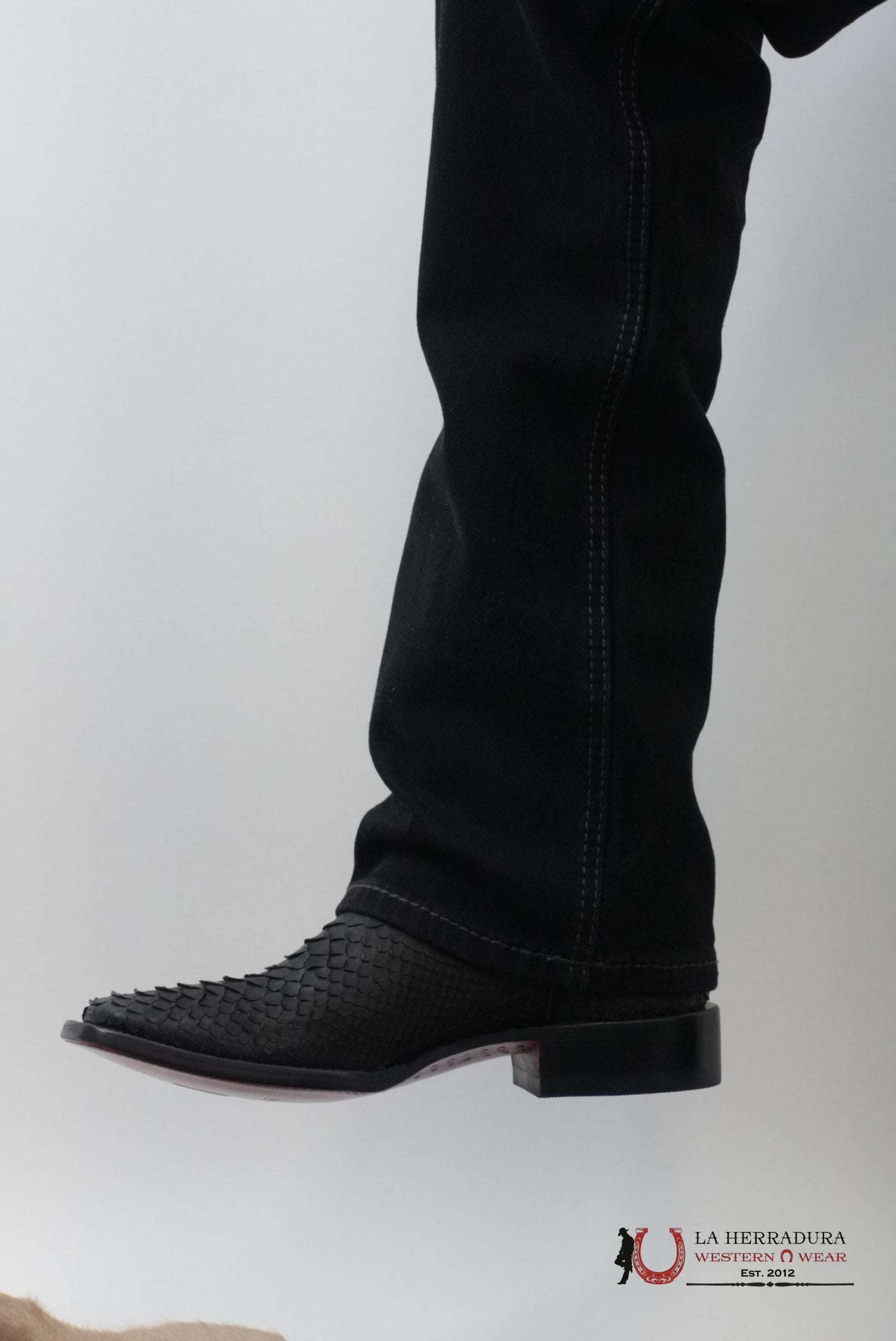 ROCK&ROLL BLACK REVOLVER SLIM STRAIGHT JEANS ROPA HOMBRES
