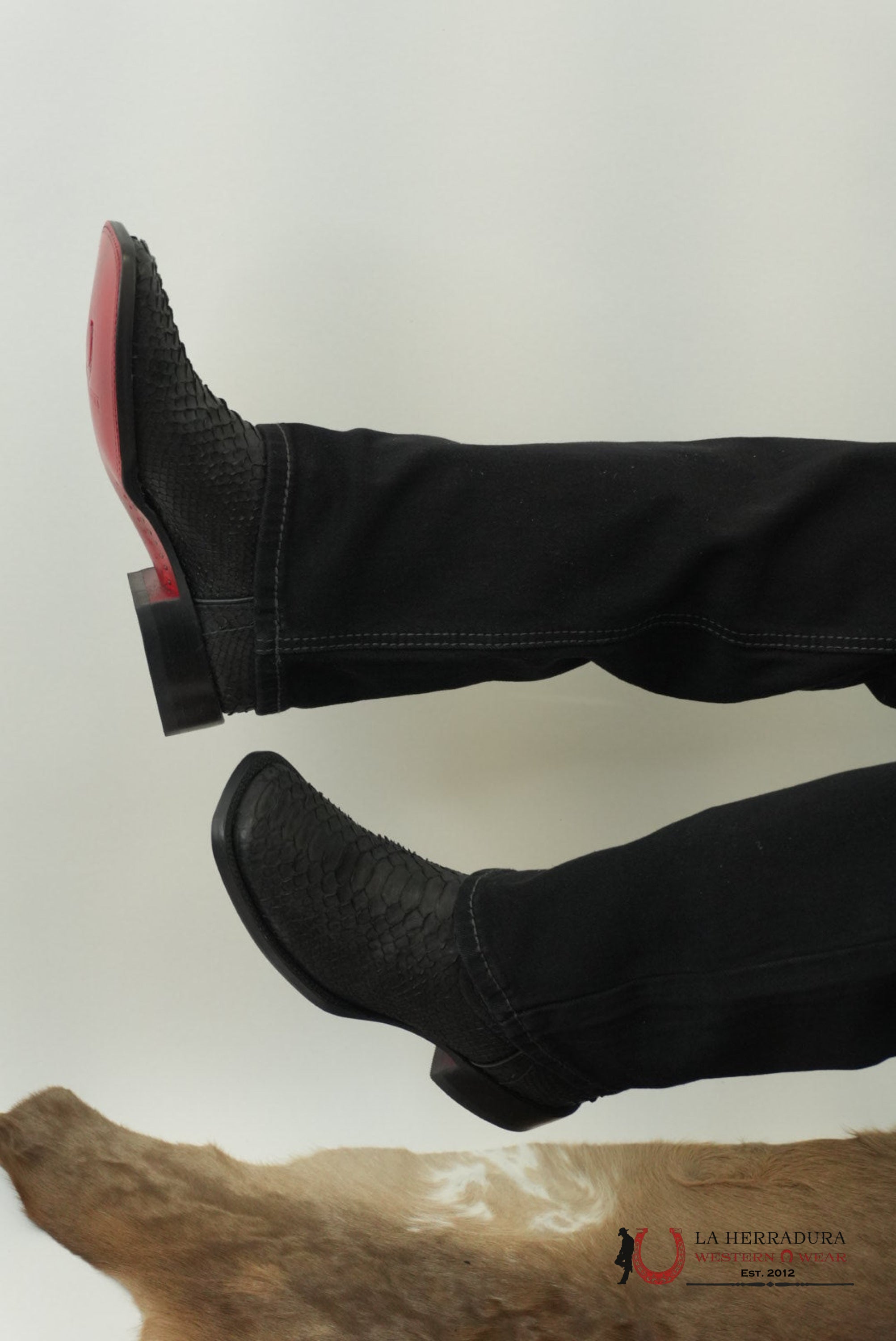 ROCK&ROLL BLACK REVOLVER SLIM STRAIGHT JEANS ROPA HOMBRES