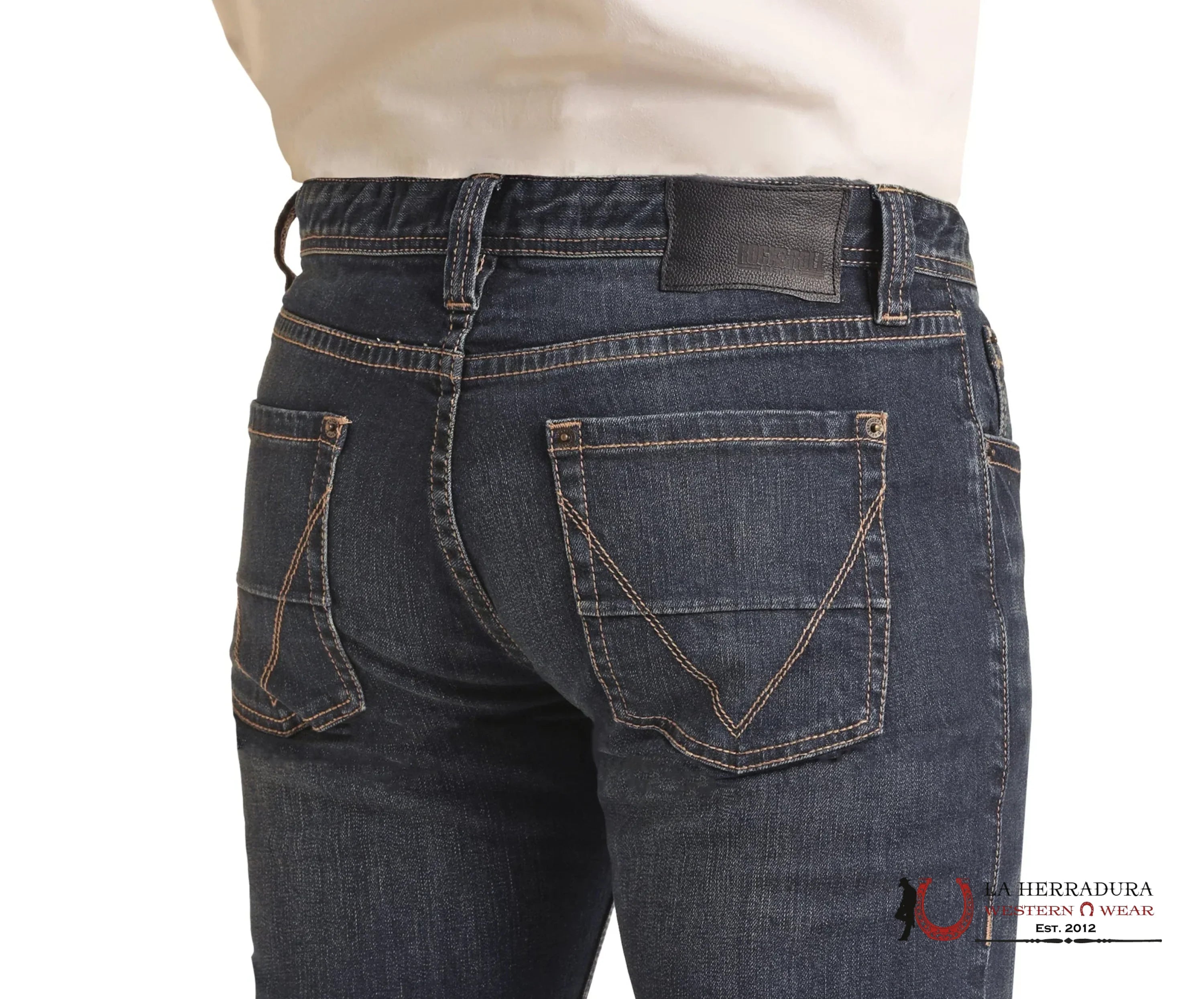 ROCK&ROLL DALE BRISLY REVOLVER STRAIGHT DARK VINTAGE RRMD1RRYWR ROPA HOMBRES