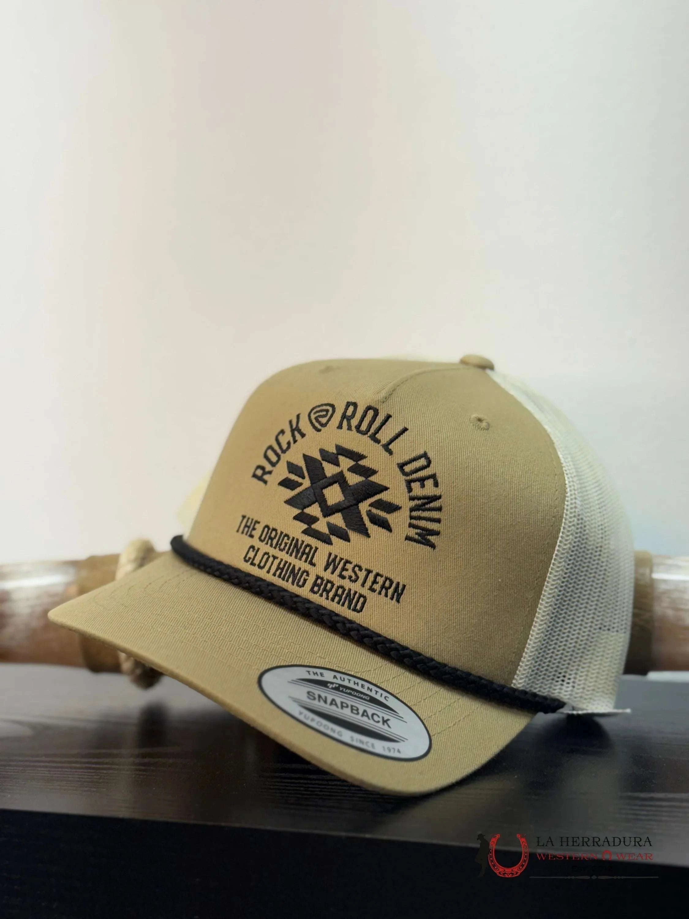 ROCK&ROLL DENIM HATS MUSTARD CAPS MENS GORRAS HOMBRES