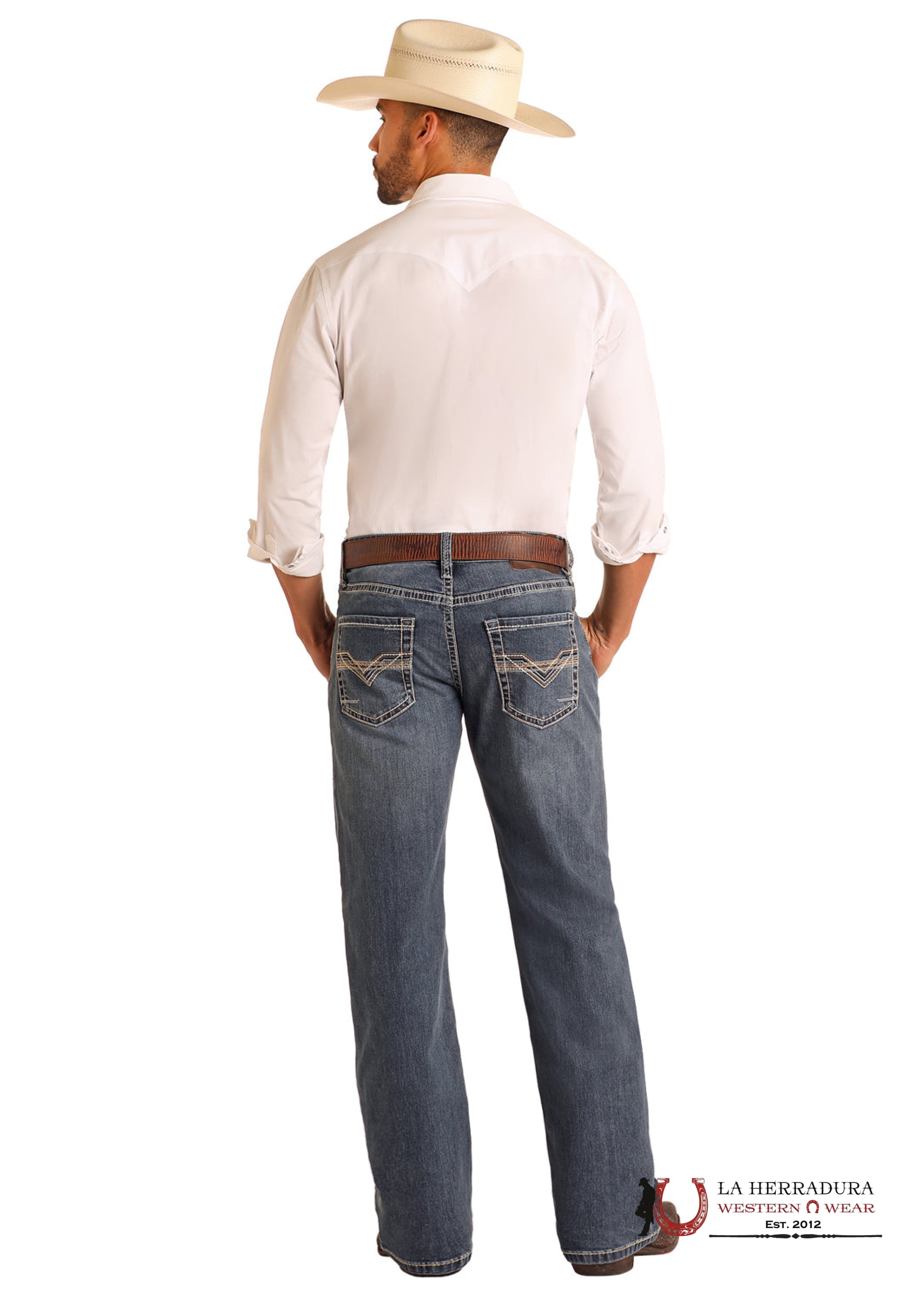 ROCK&ROLL DOYBLE BARREL BOOTCUT RELAXED BOOTCUT MEDIUM VINTAGE - BM0DD06122 ROPA HOMBRES