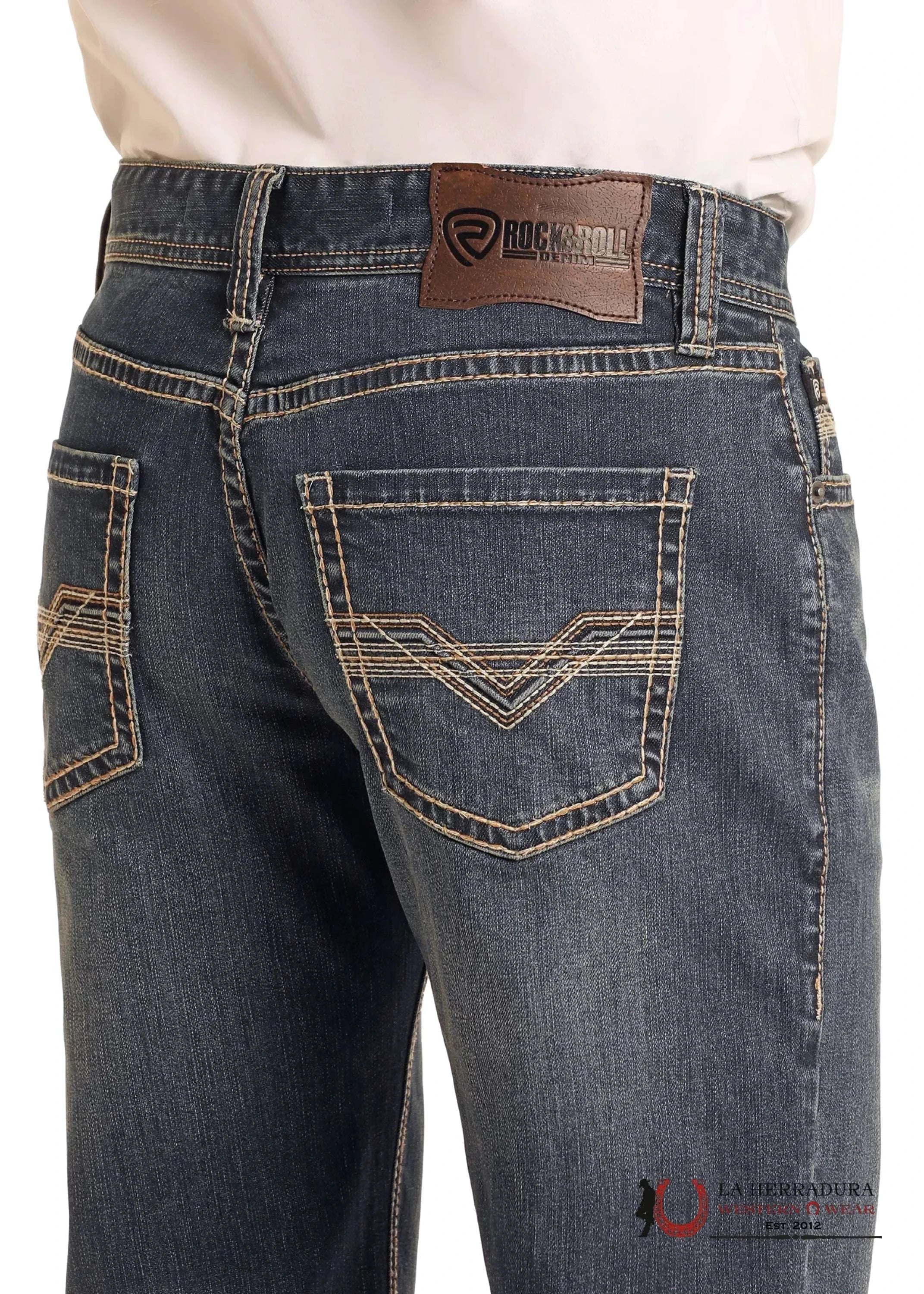 Rock&Roll Double Barrel Straight Relaxed Fit Ropa Hombres