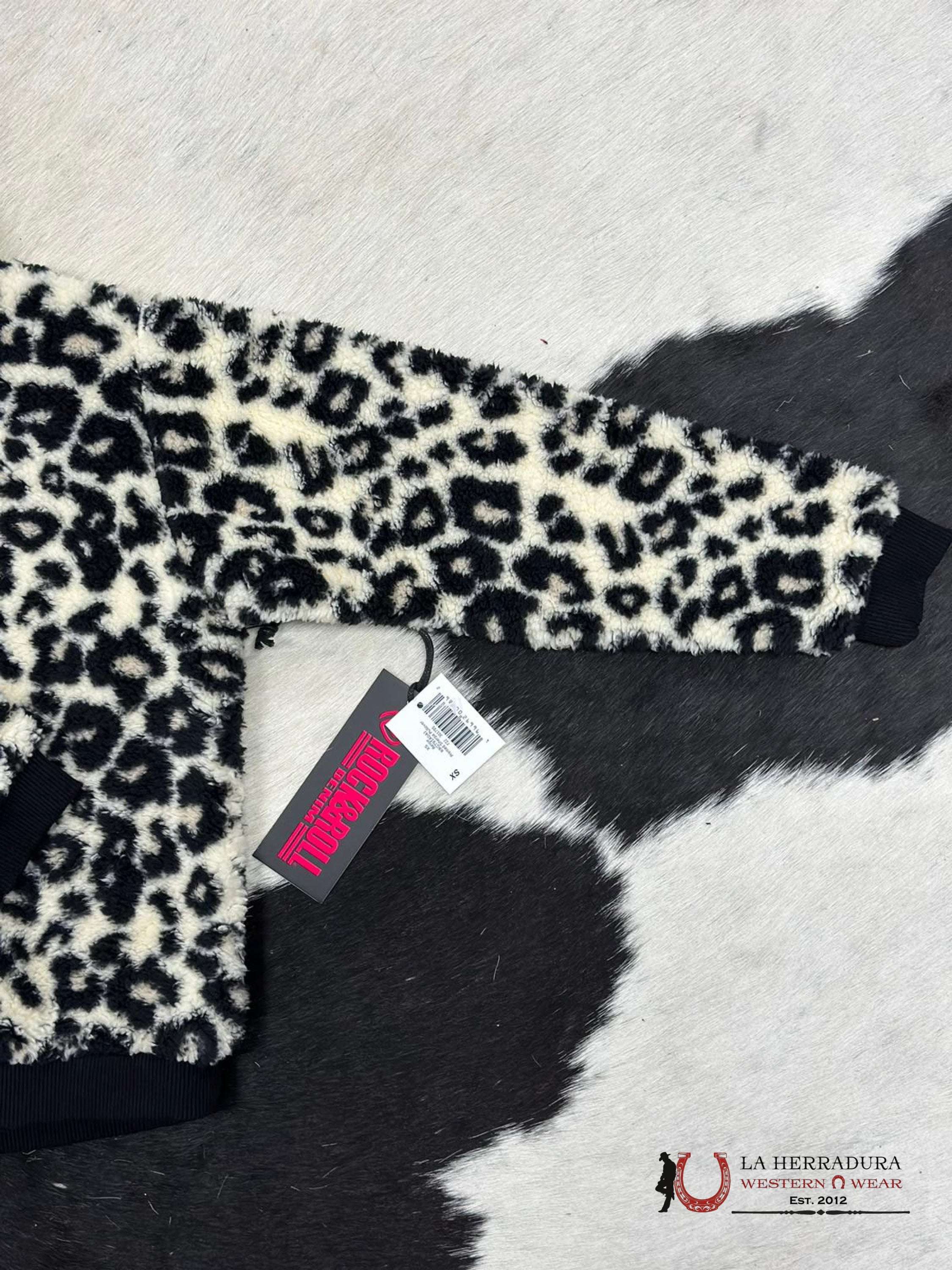 Rock & Roll Girls Cheetah Print Pullover Niños