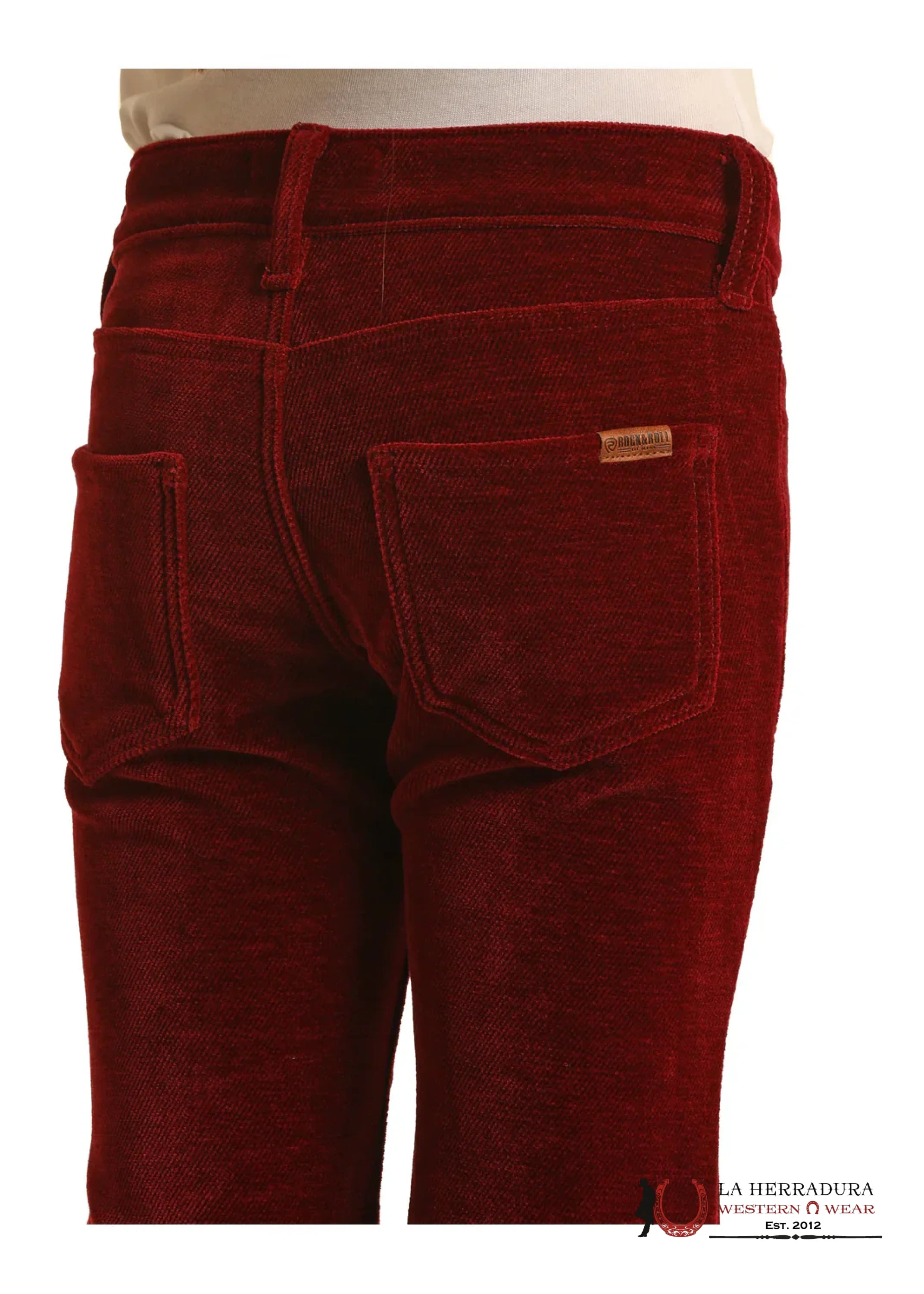 ROCK&ROLL GIRLS RED CORDUROY BUTTON FLARE BG6PD02933 NIÑOS