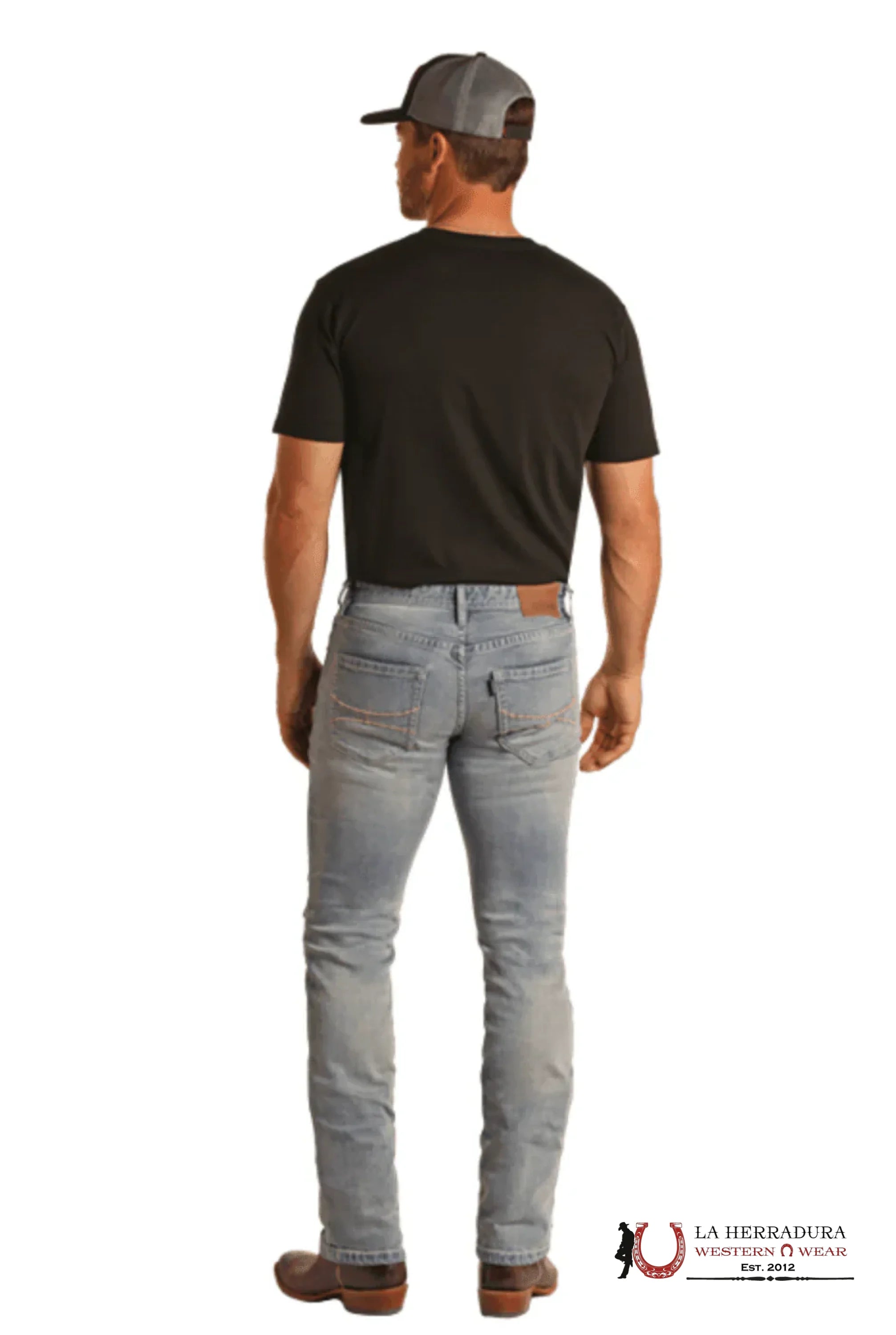 ROCK & ROLL HOOEY REVOLVER STRAIGHT SLIM FIT / STRAIGHT LEG LIGHT VINTAGE HYMD1RR1CK ROPA HOMBRES