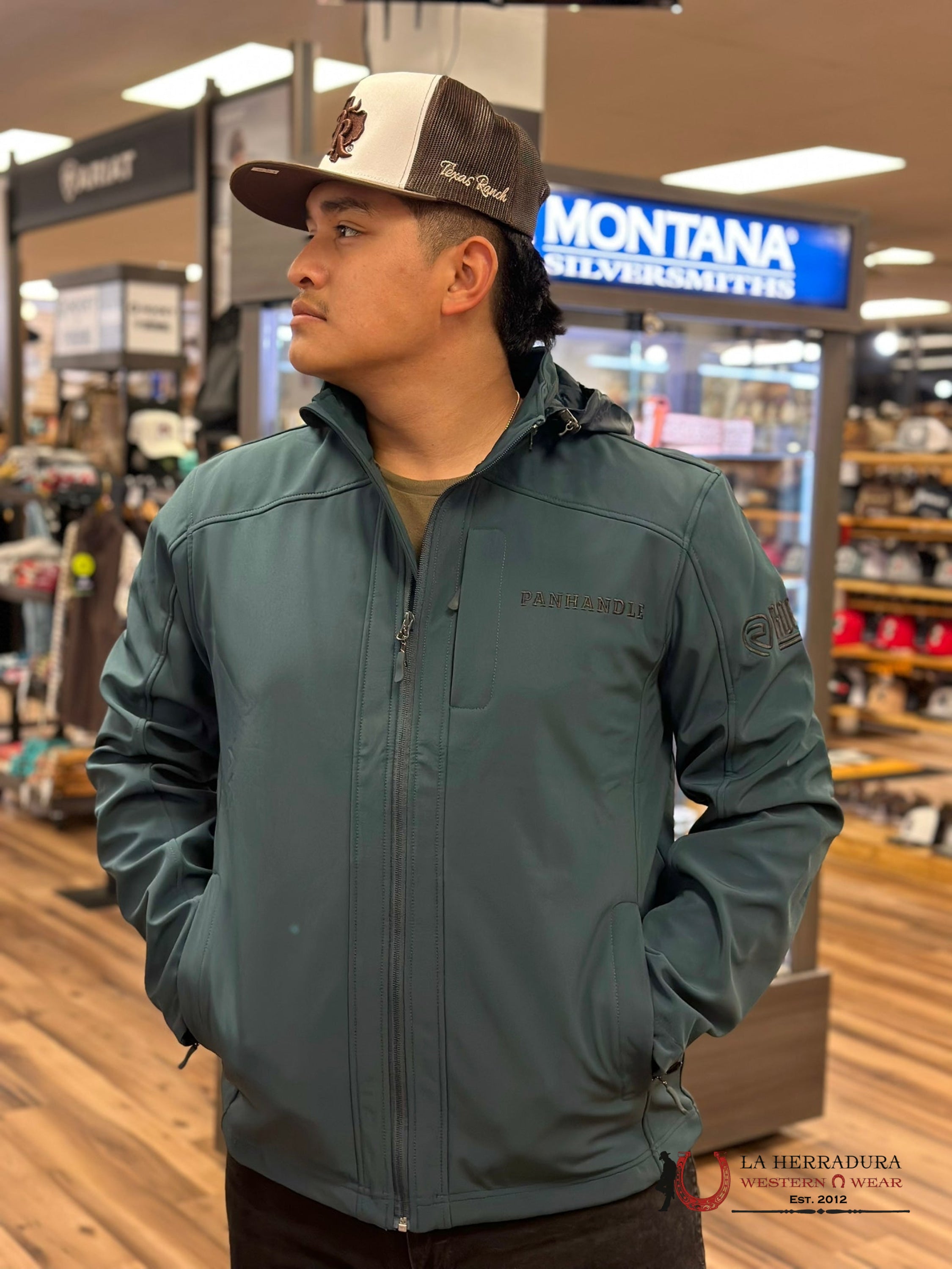 Rock & Roll Jacket Performance Emb Softshell Indigo Ropa Hombres