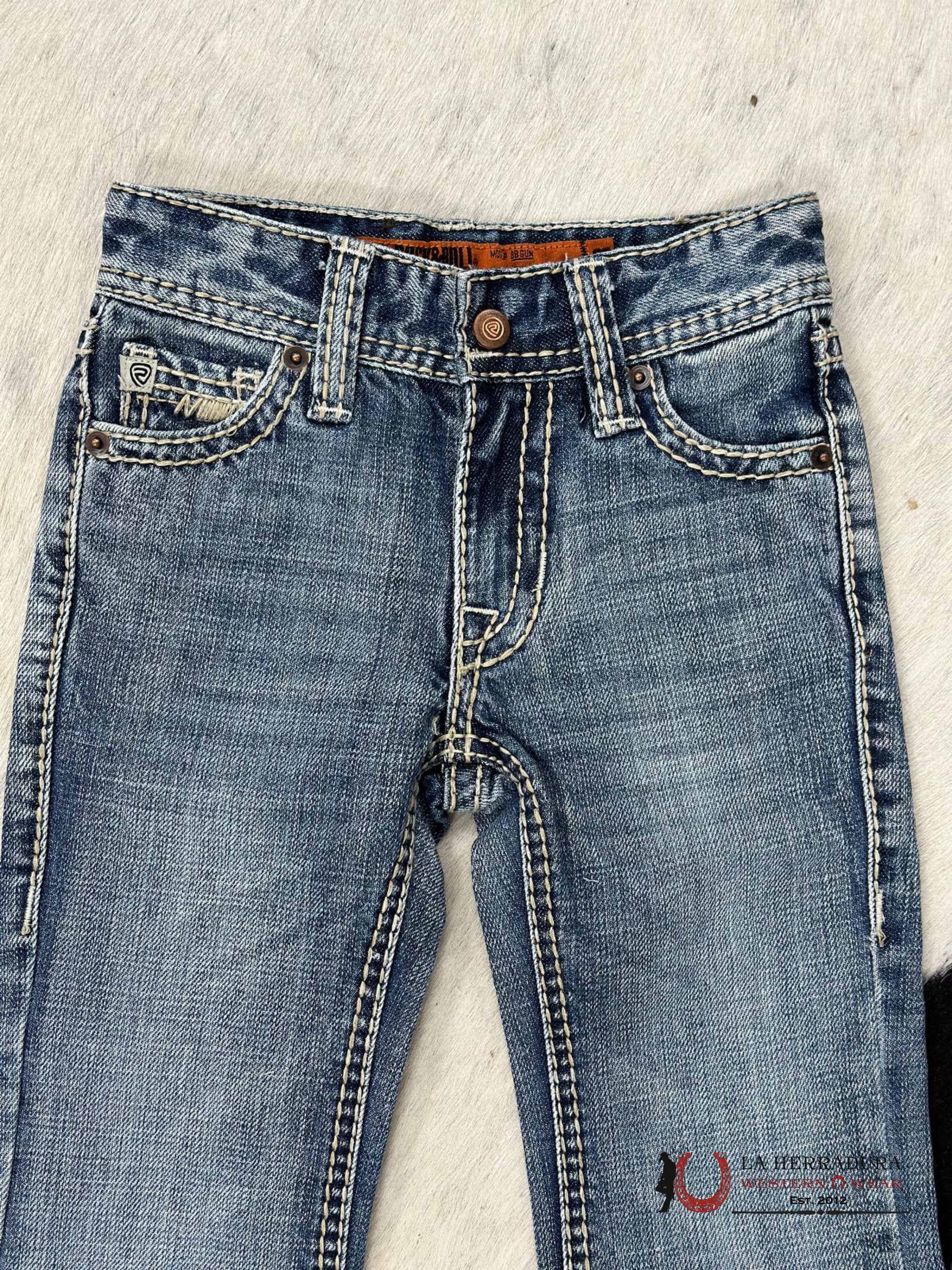 Rock&Roll Jeans Kids Bb Gun Regular Fit/ Bootcut Niños
