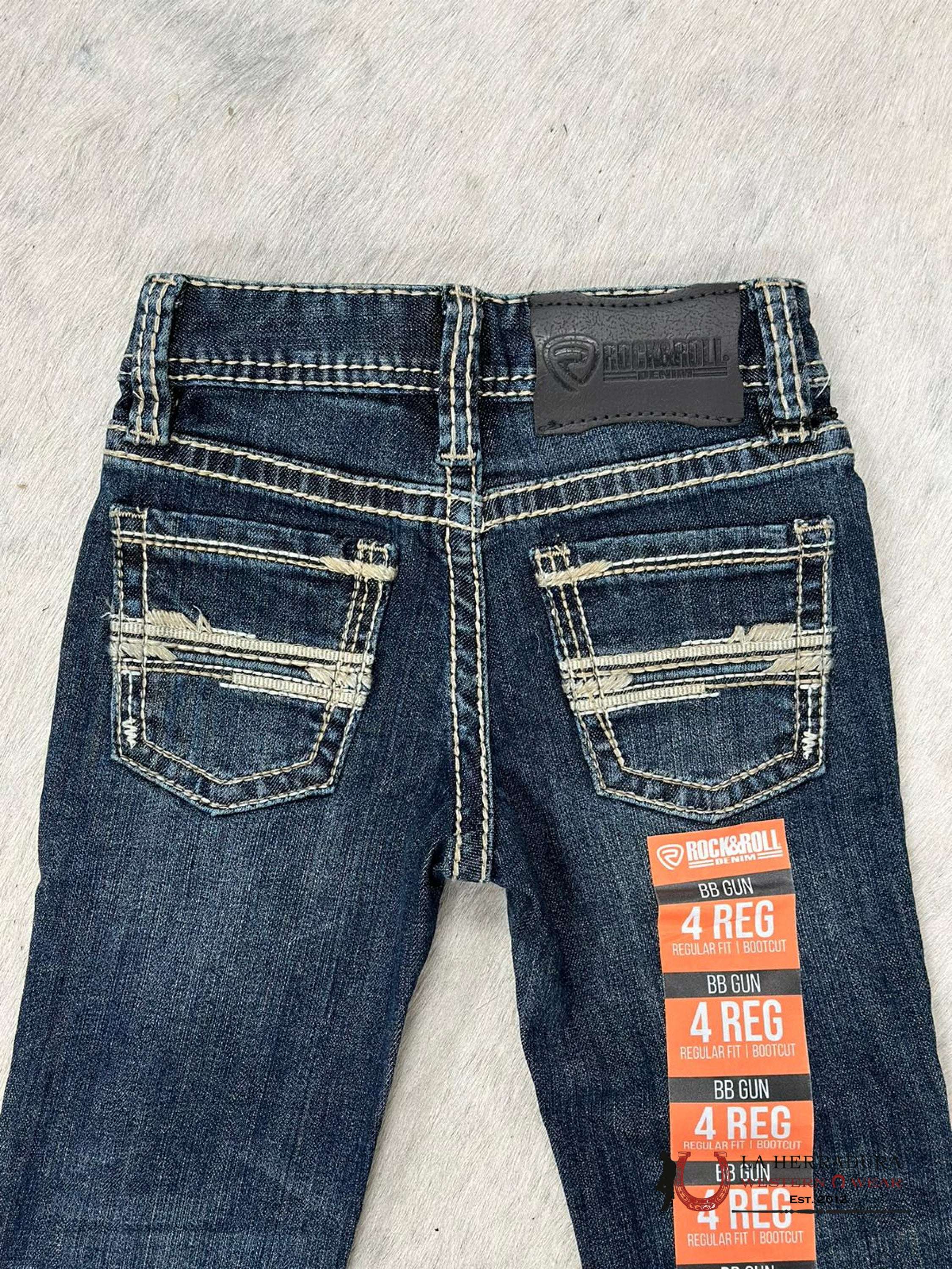 Rock&Roll Jeans Kids Bb Gun Regular Fit/Bootcut Niños