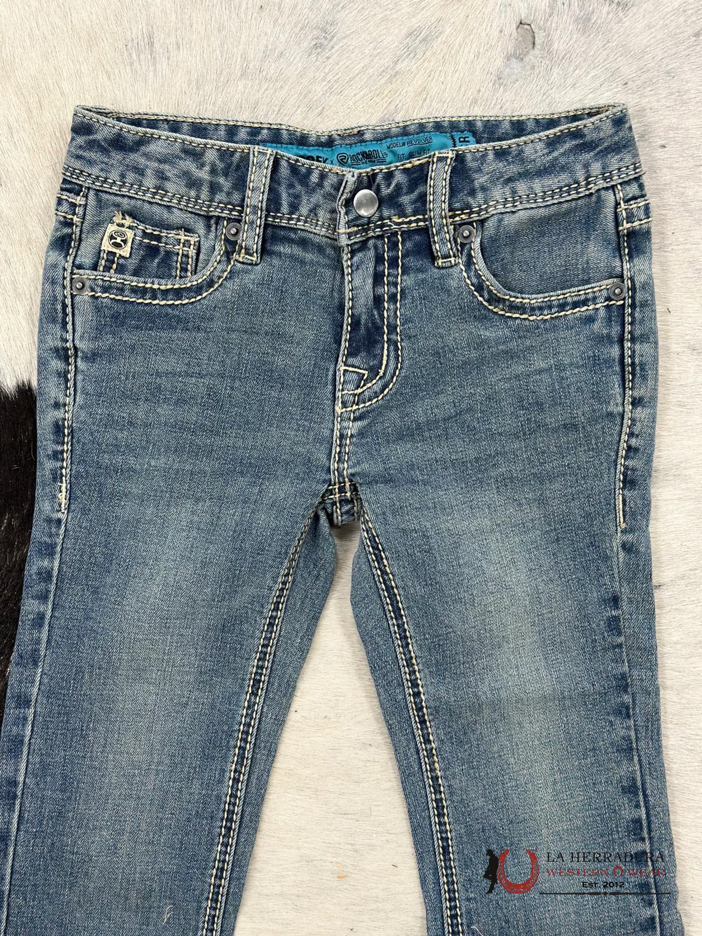 Rock&Roll Jeans Kids Revolver Straight Slim Fit Niños