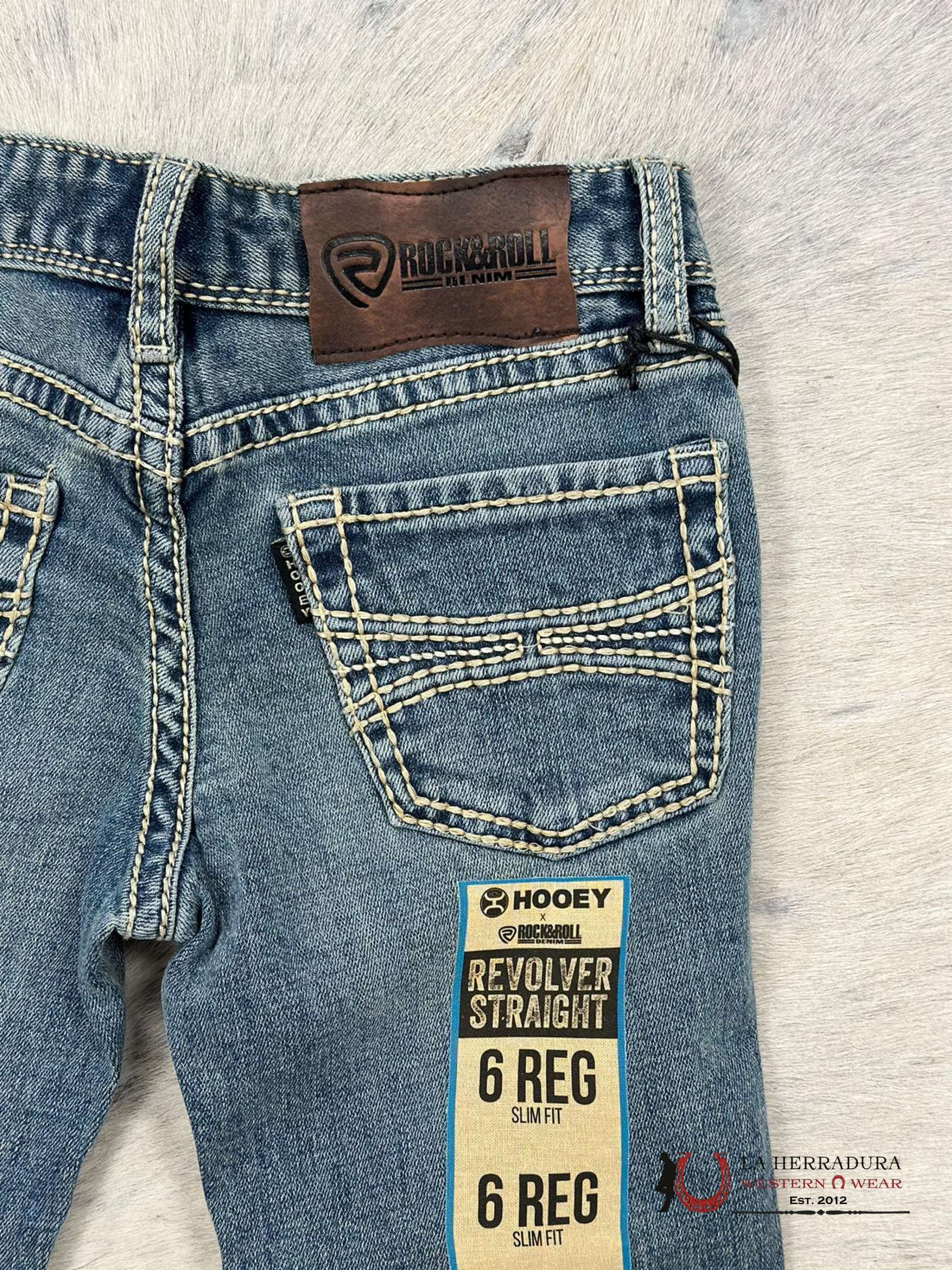 Rock&Roll Jeans Kids Revolver Straight Slim Fit Niños