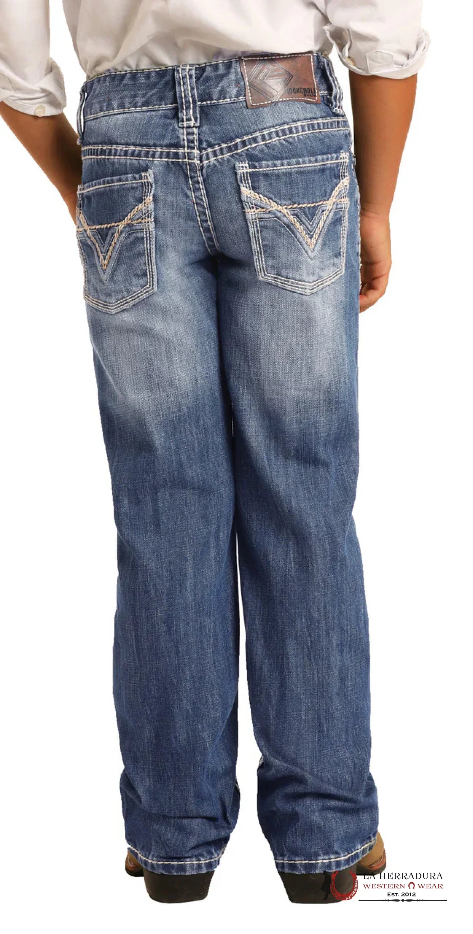 ROCK&ROLL JEANS KIDS ROYAL BB GUN REGULAR FIT/BOOTCUT BB_9575 NIÑOS