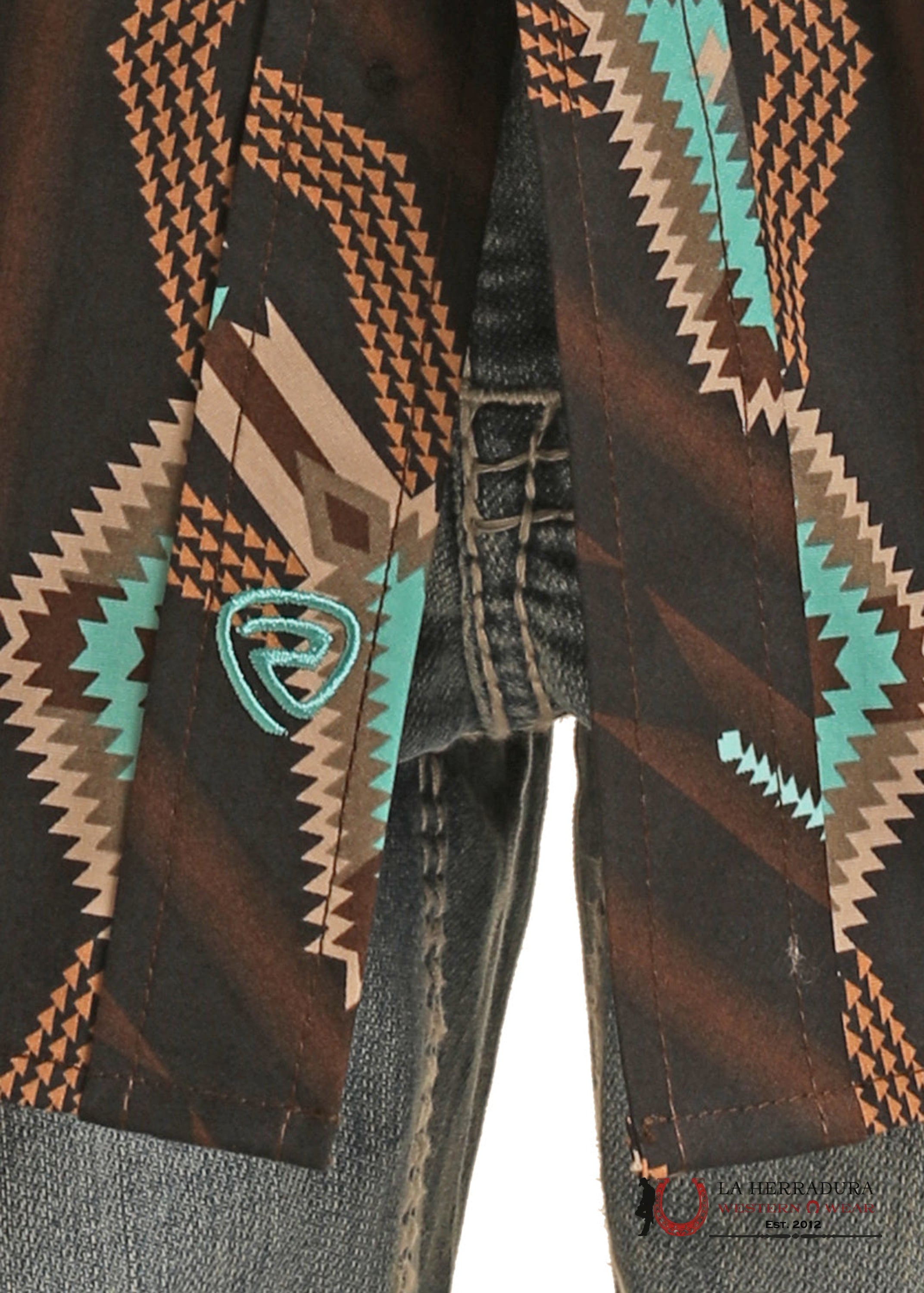 ROCK&ROLL KIDS -BOYS BLACK RRD LS 2PKT AZTEC SNAP BBN2S03938 NIÑOS