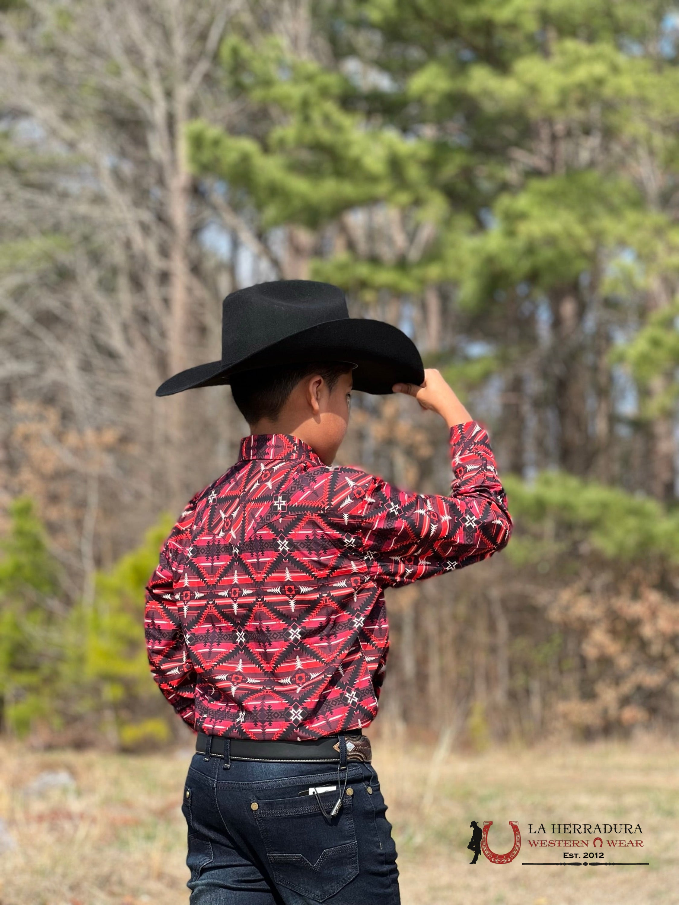 Shirts For Kisd Rock&Roll Red Niños