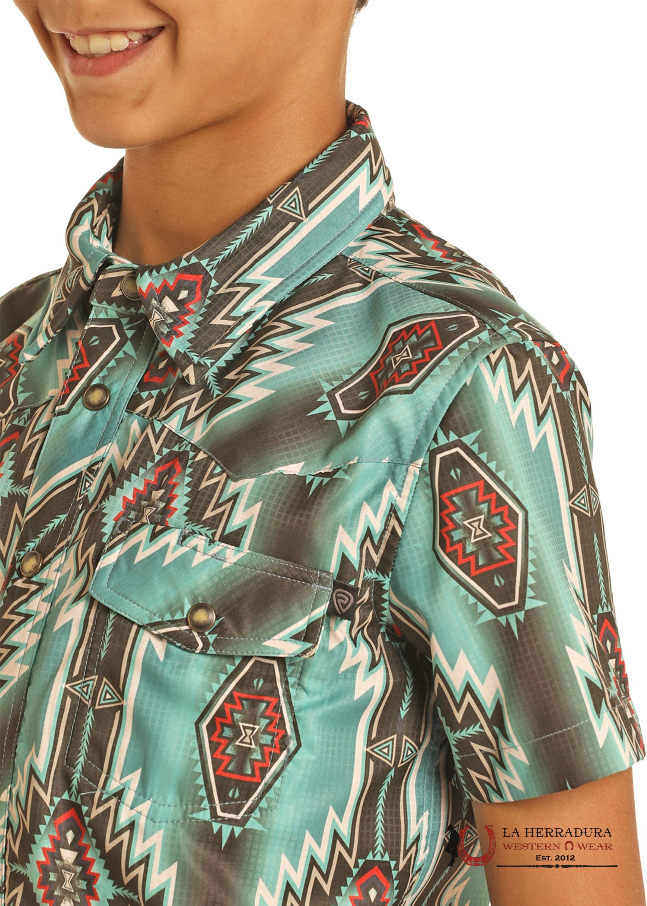 ROCK&ROLL KIDS -BOYS TURQUIOSE RR TEK SS BBN3S04804 NIÑOS