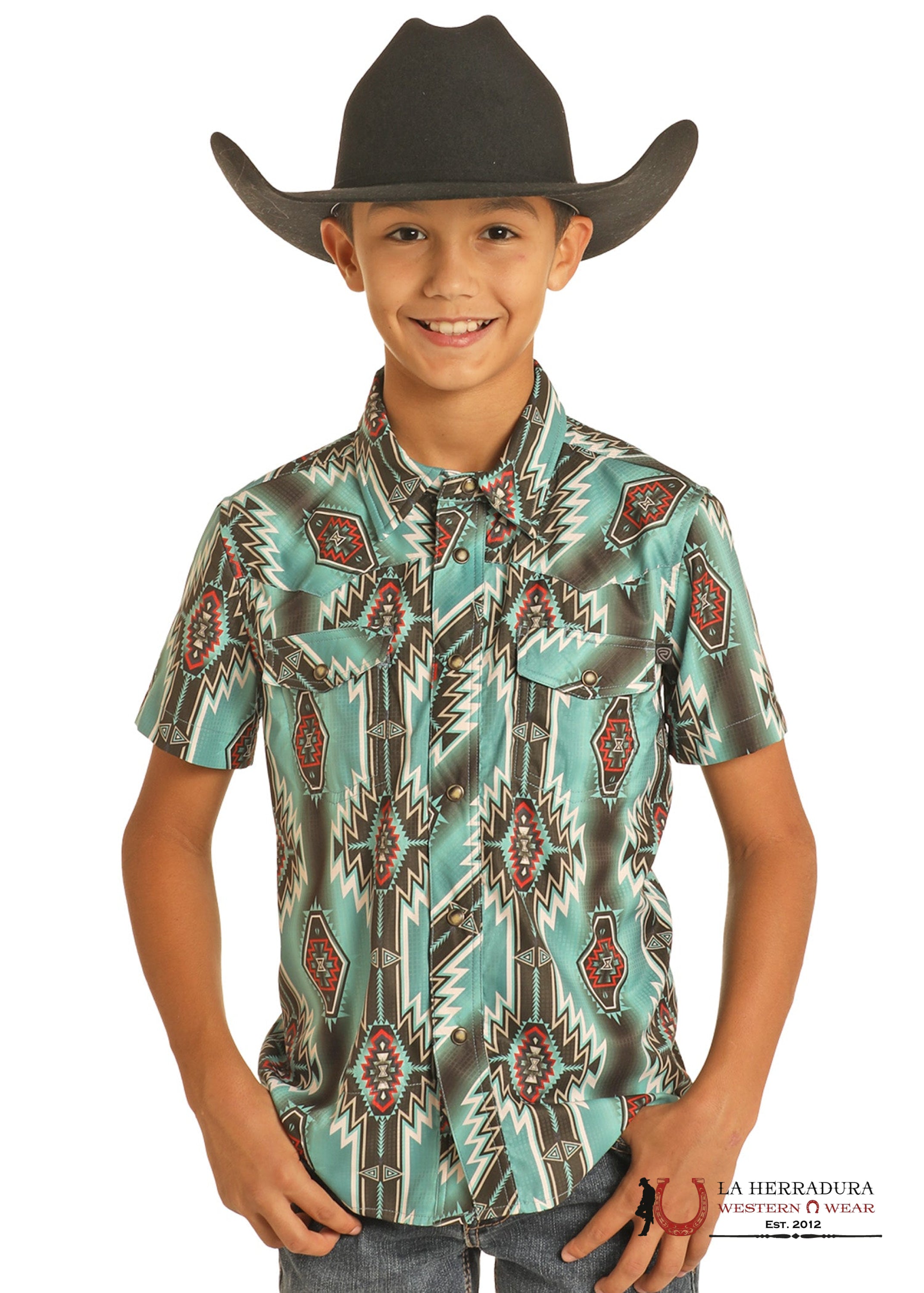 ROCK&ROLL KIDS -BOYS TURQUIOSE RR TEK SS BBN3S04804 NIÑOS