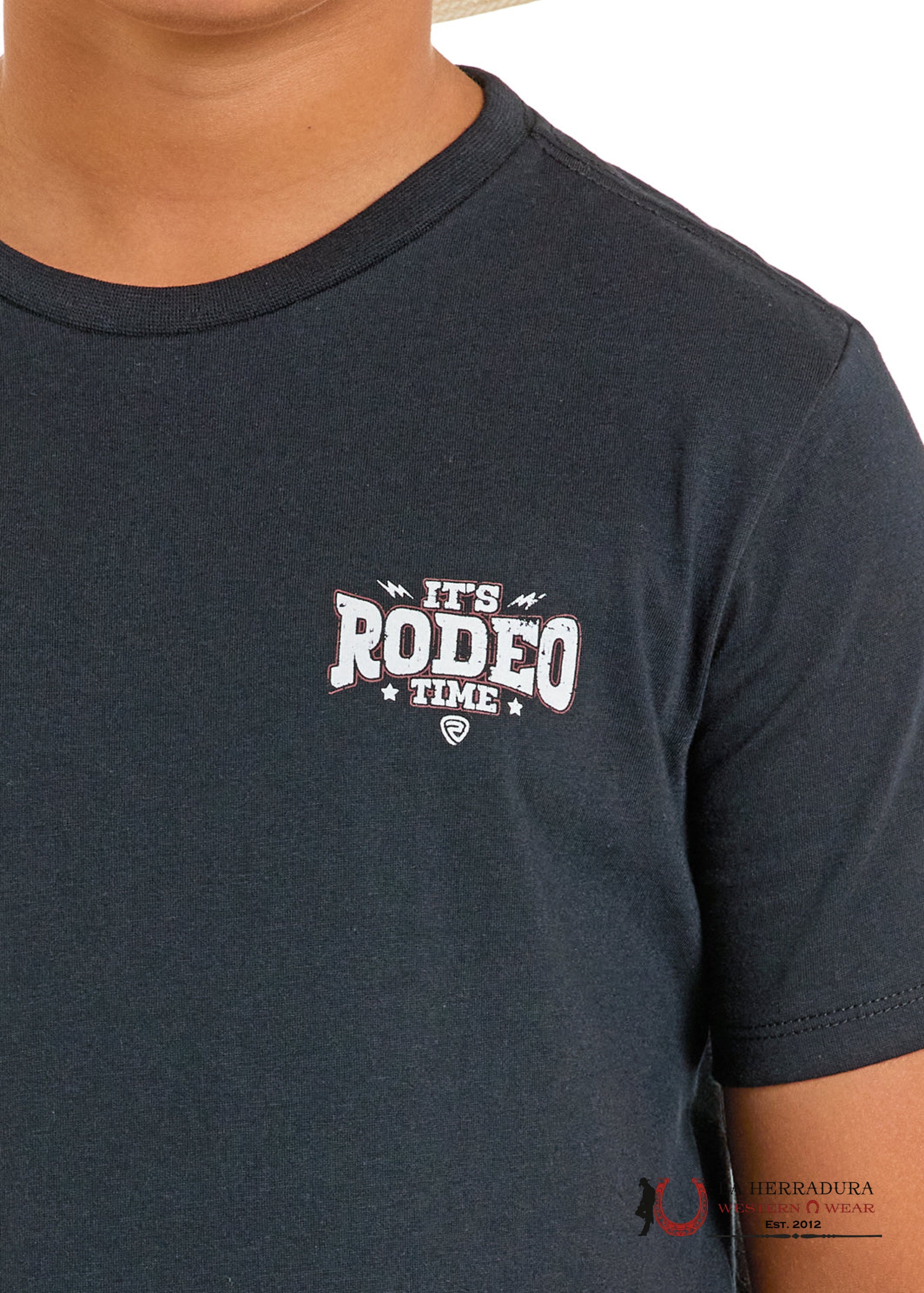 ROCK&ROLL KIDS TSHIRT -BOYS BLACK DALE OL’ SON GRAPHIC SS BB21T06793 NIÑOS