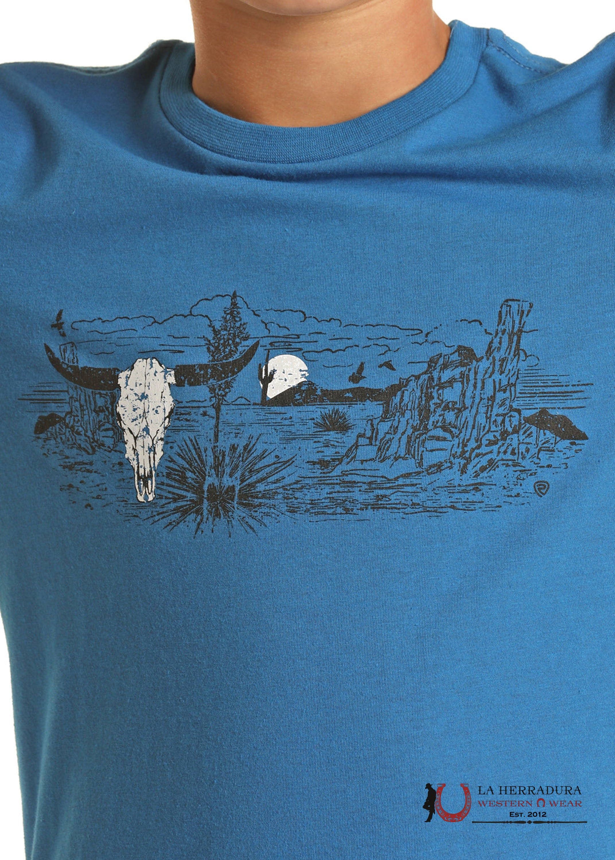 ROCK&ROLL KIDS TSHIRT -BOYS ROYAL RR GRAPHIC TEE SS BB21T02424 NIÑOS