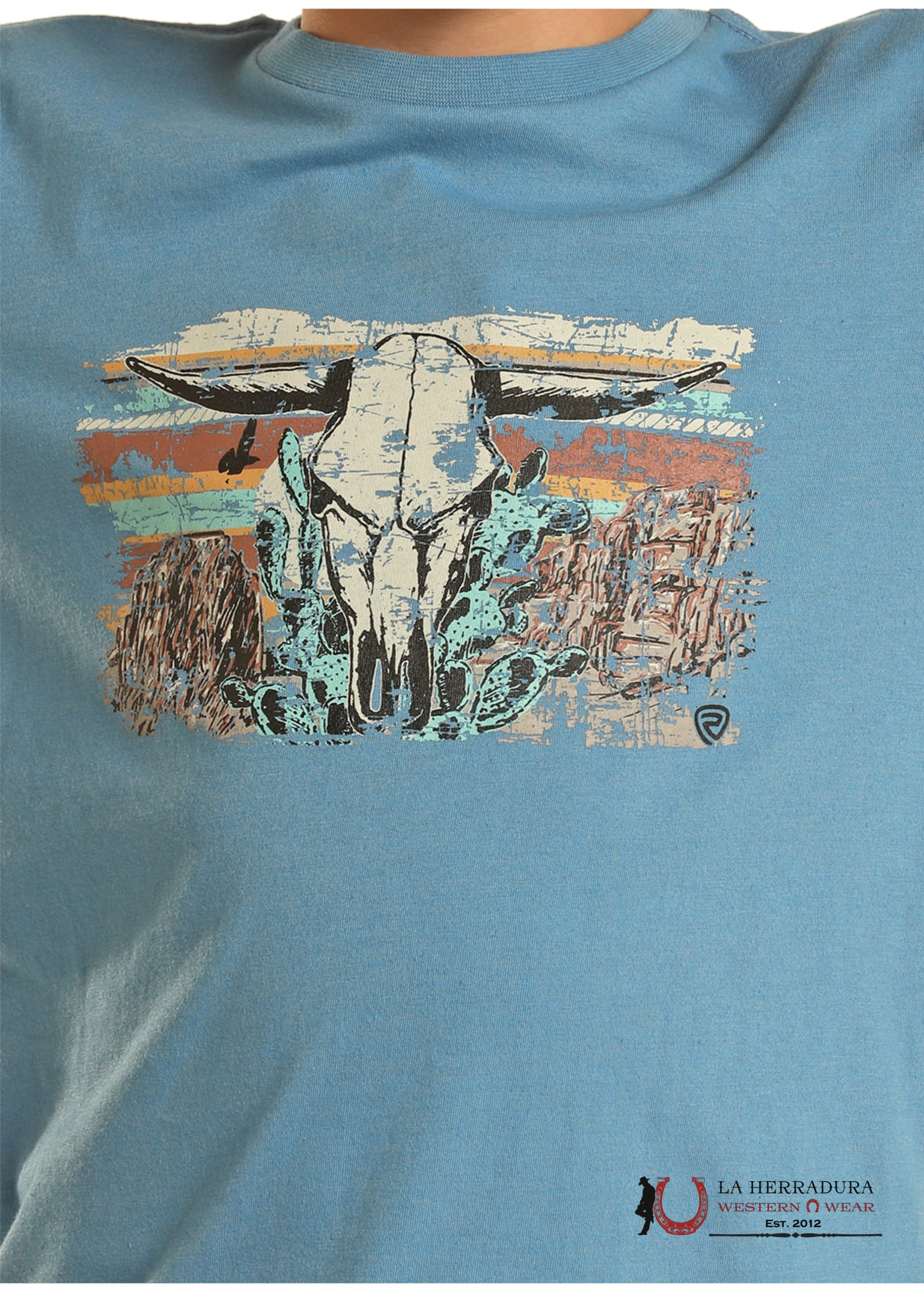 ROCK&ROLL KIDS TSHIRT -BOYS ROYAL RR GRAPHIC TEE SS BB21T02427 NIÑOS