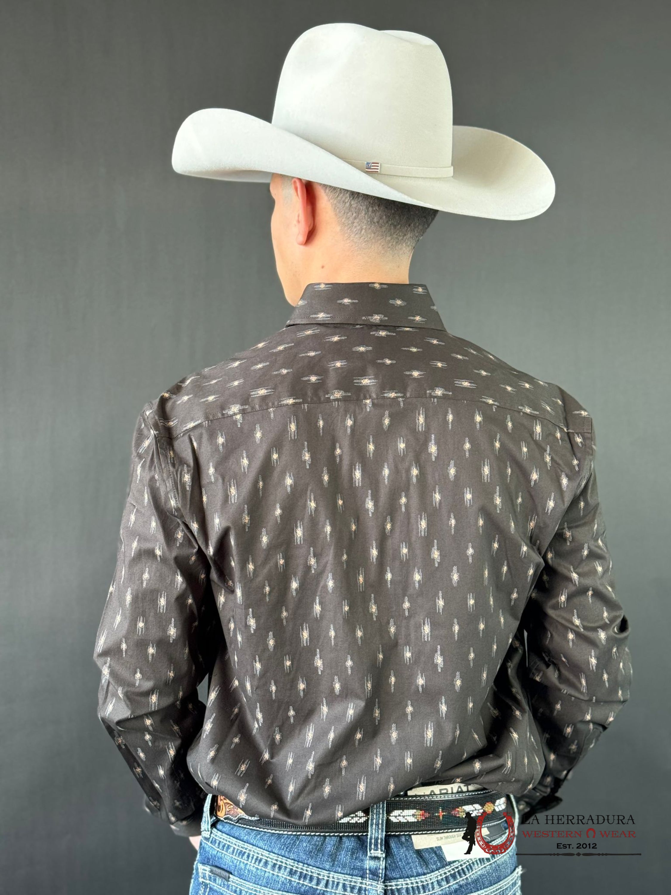 Rock&Roll Long Sleeve Shirt Dark Brown Ropa Hombres