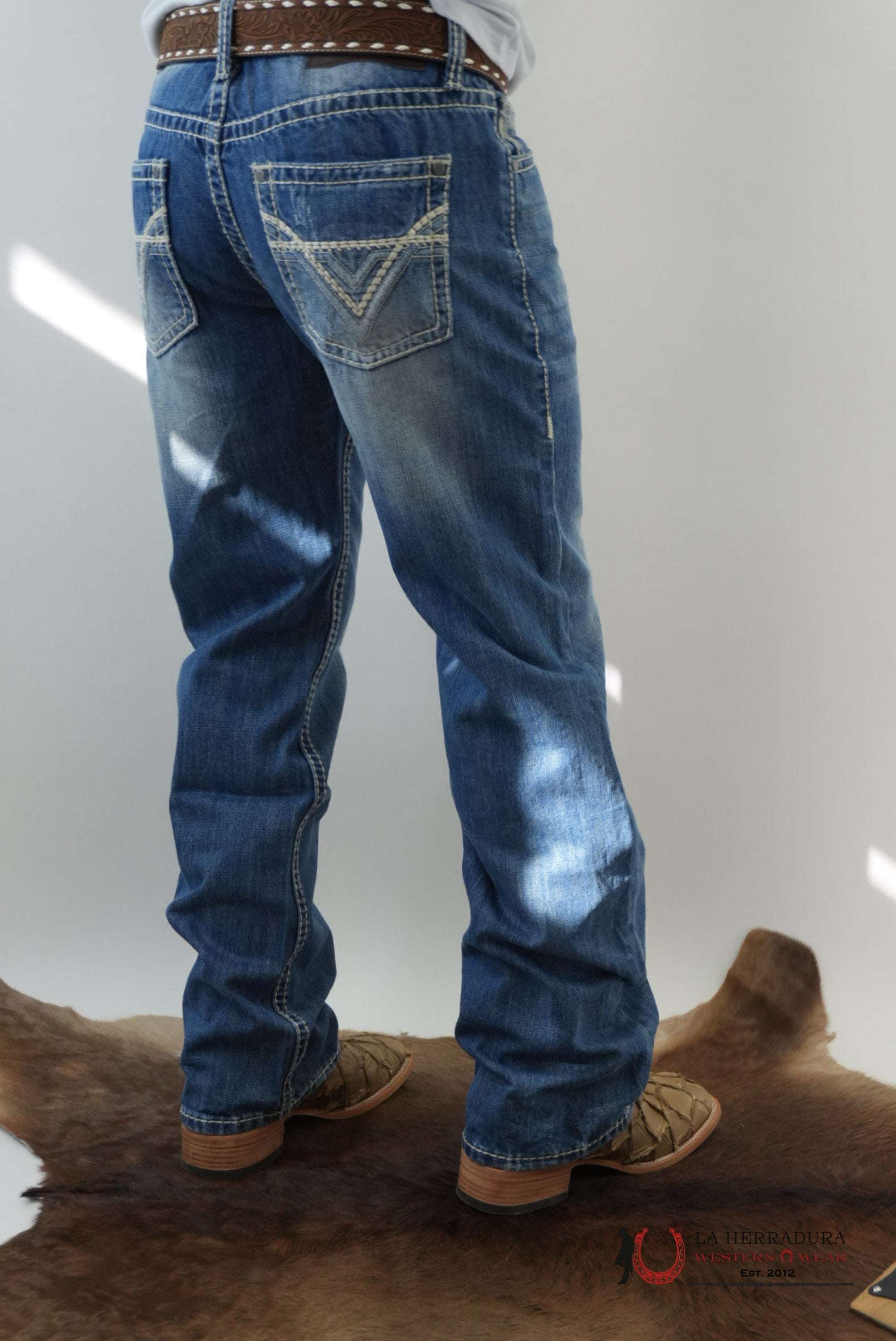 ROCK&ROLL MENS DOUBLE BARREL RELAXED LIGHT NAVY - 1612 ROPA HOMBRES
