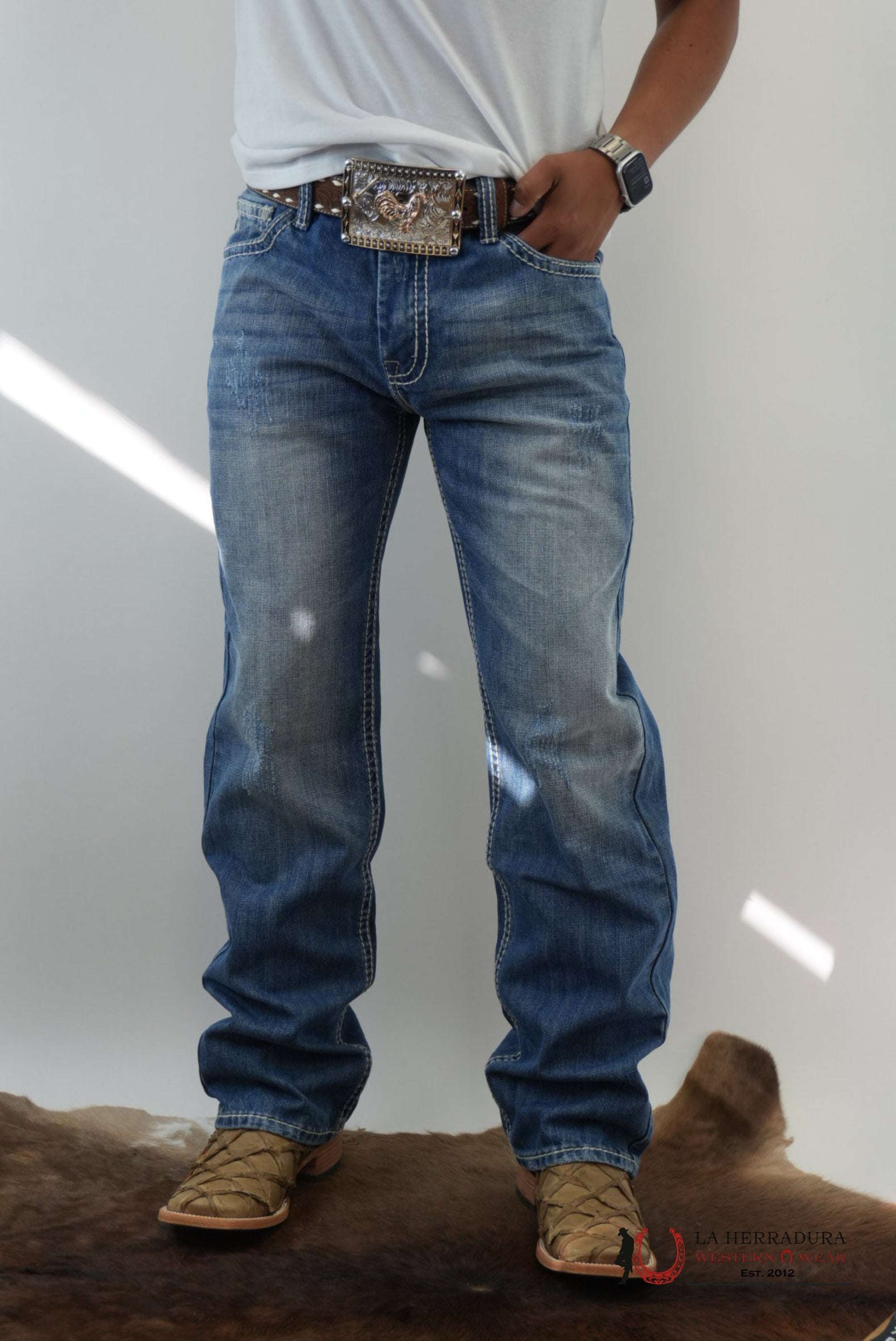 ROCK&ROLL MENS DOUBLE BARREL RELAXED LIGHT NAVY - 1612 ROPA HOMBRES