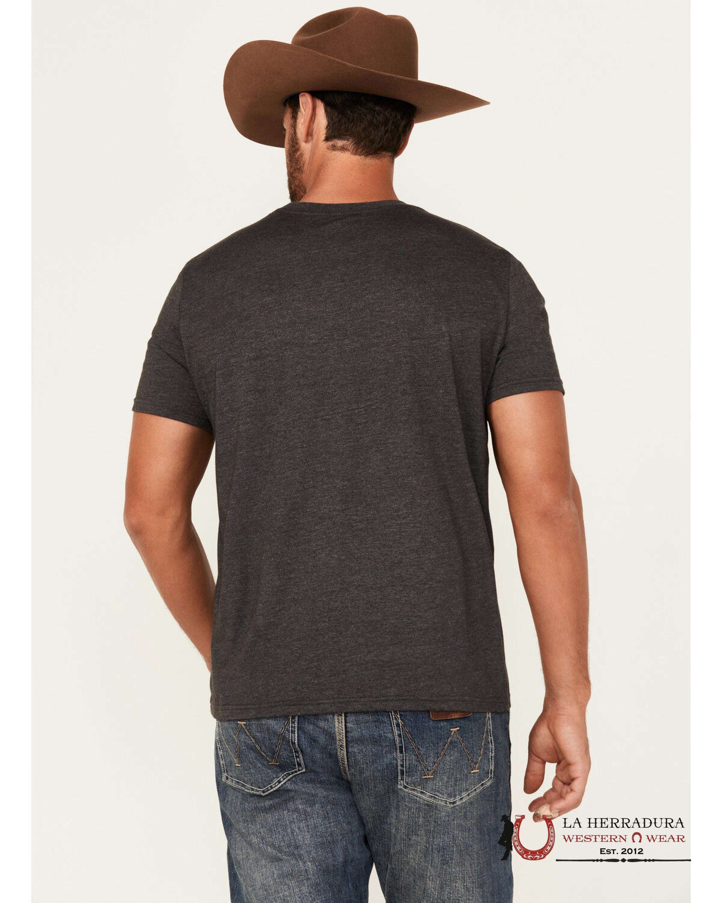 ROCK&ROLL MENS TSHIRT CHARCOAL RR UNISEX GRAPHIC BU21T02425 ROPA HOMBRES
