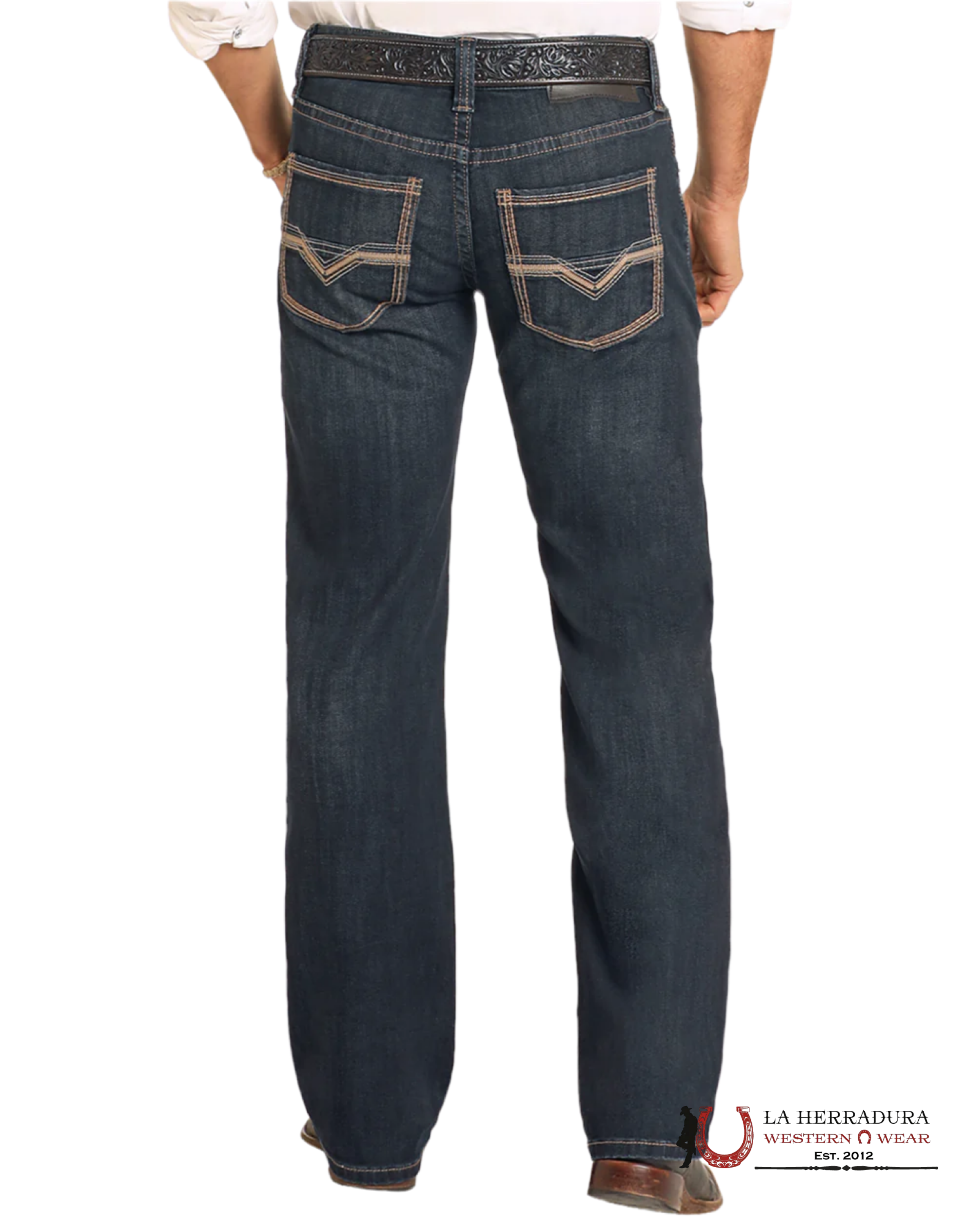 Rock&Roll Pistol Straight Boot Regualr Fit Ropa Hombres