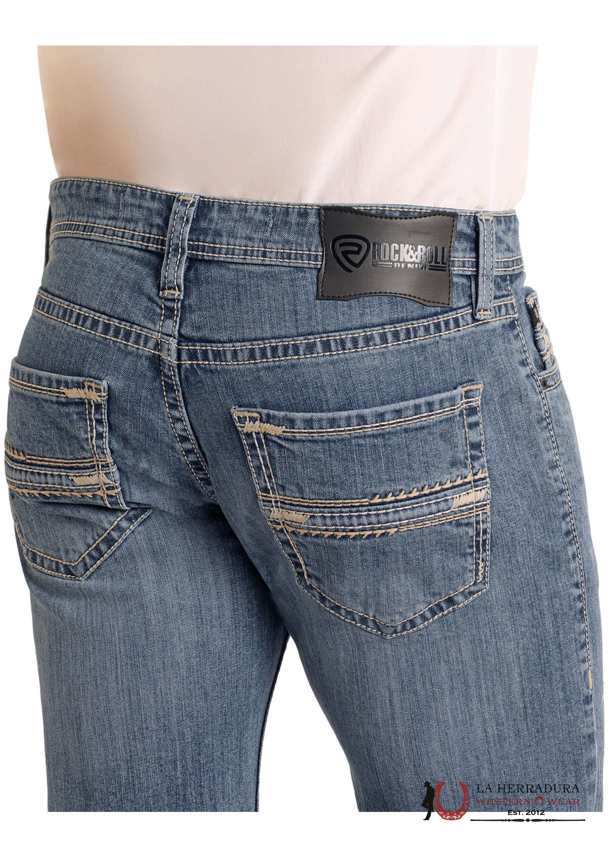 ROCK&ROLL Pistol Staright Regular Striaght Medium Vintage -BM1PD06127 ROPA HOMBRES