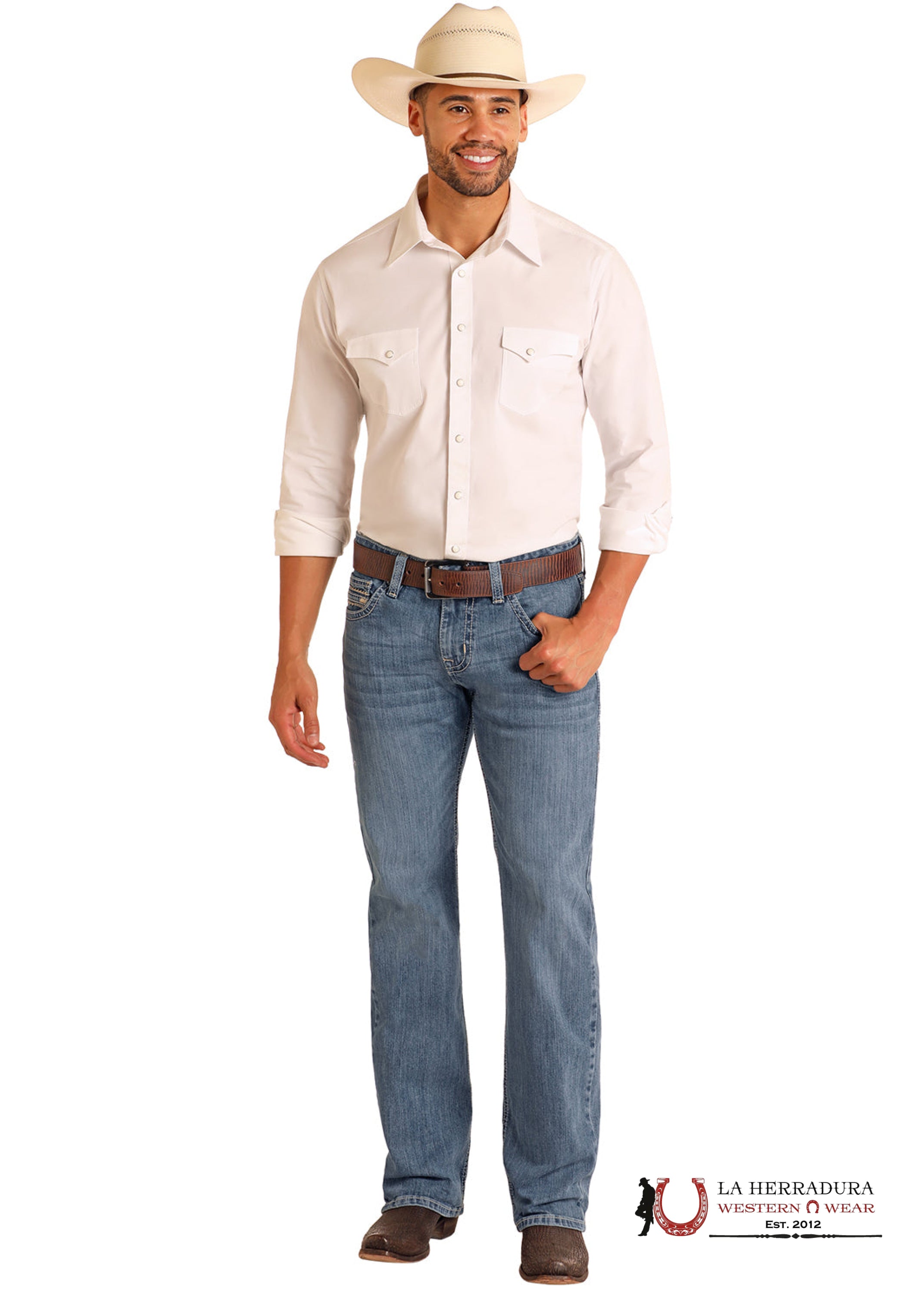 ROCK&ROLL Pistol Staright Regular Striaght Medium Vintage -BM1PD06127 ROPA HOMBRES