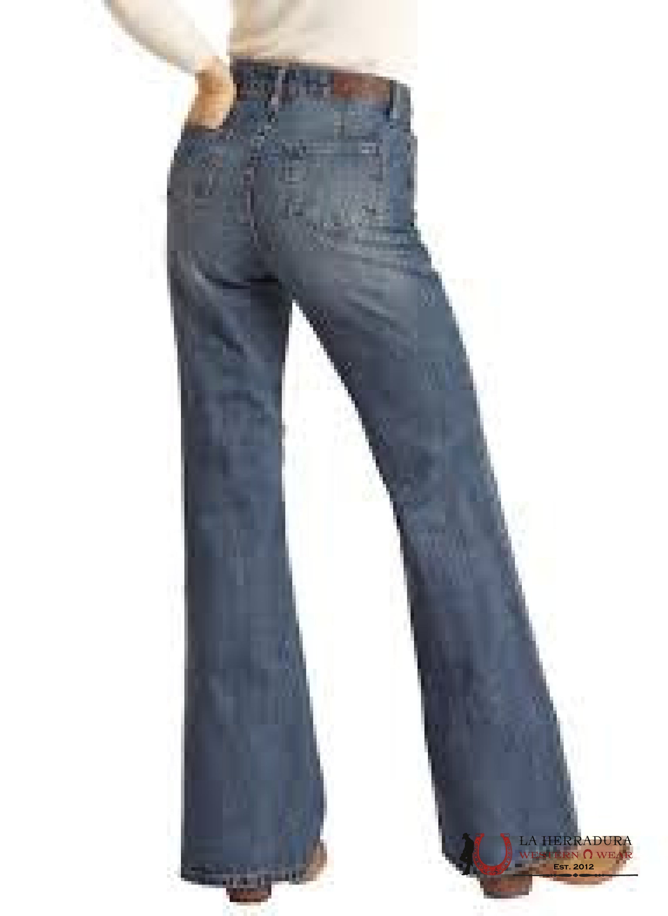 ROCK&ROLL PLAZZO FLARE MEDIUM WASH- RRWD8HR0GX ROCK&ROLL JEANS WOMEN