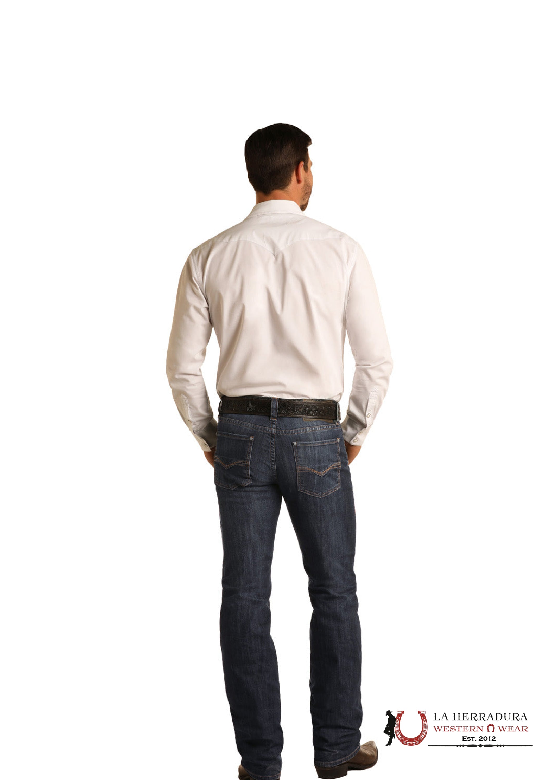 ROCK & ROLL REVOLVER STRAIGHT DARK WASH SMALL M1R6205 ROPA HOMBRES