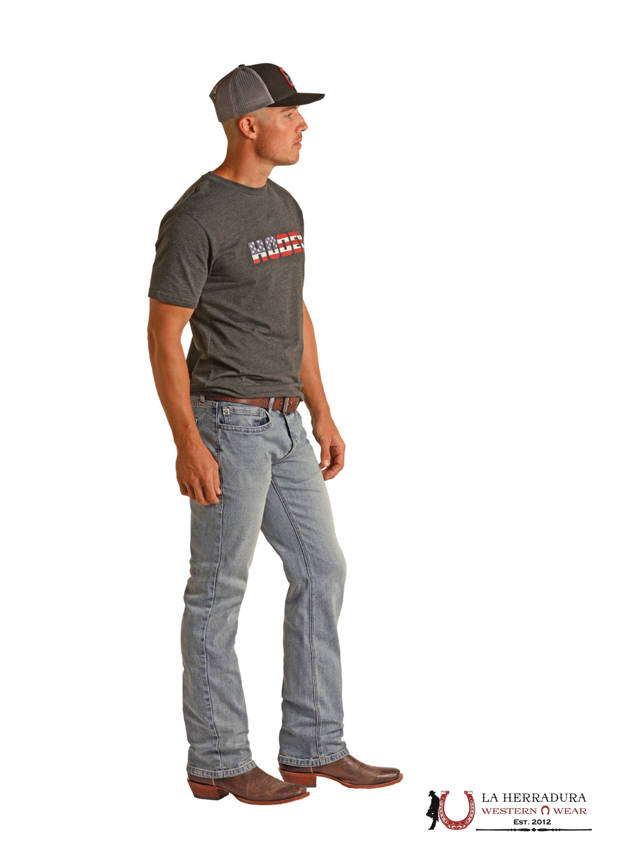 ROCK & ROLL REVOLVER STRAIGHT SLIM FIT / STRAIGHT LEG LIGHT VINTAGE HYMD1RR10S ROPA HOMBRES