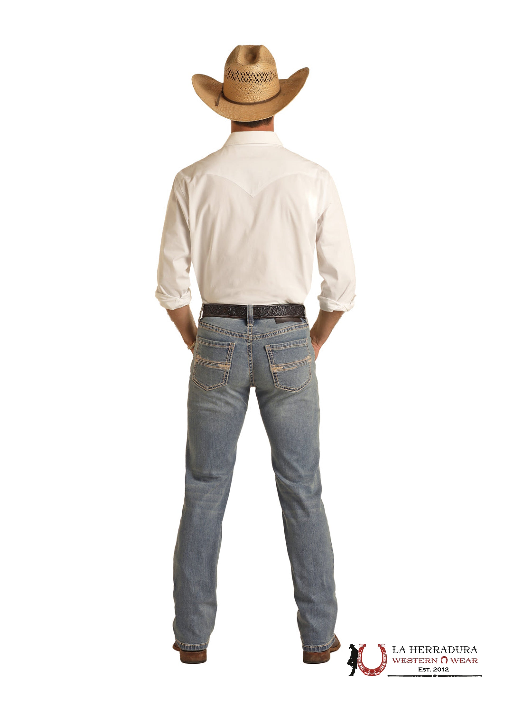 ROCK&ROLL REVOLVER STRAIGHT SLIM STRAIGHT LIGHT VINTAGE - BM1RD03664 ROPA HOMBRES