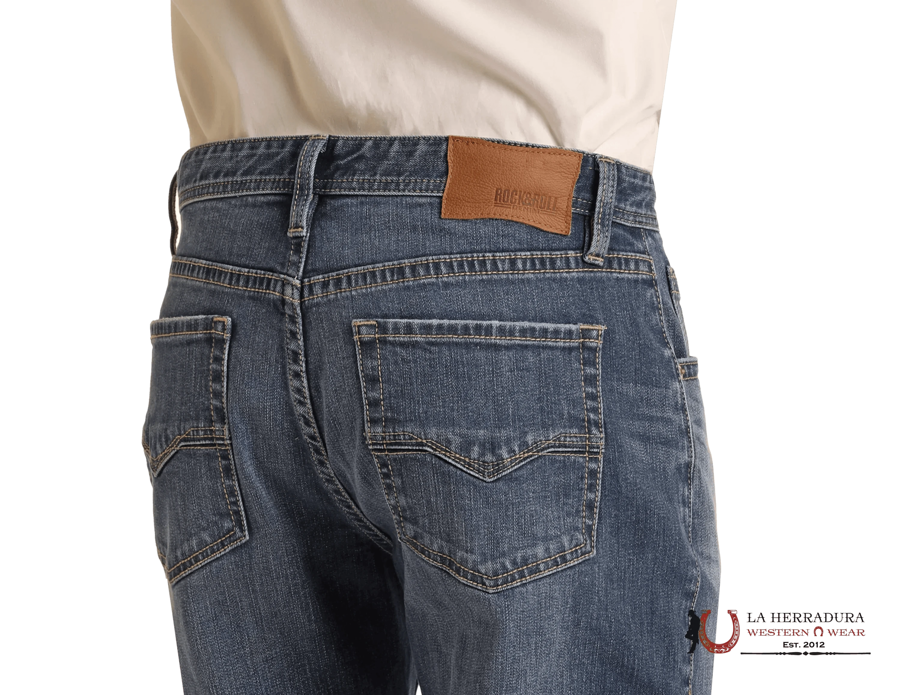 Rock&Roll Vintage ‘46 Revolver Straight Regular Ropa Hombres