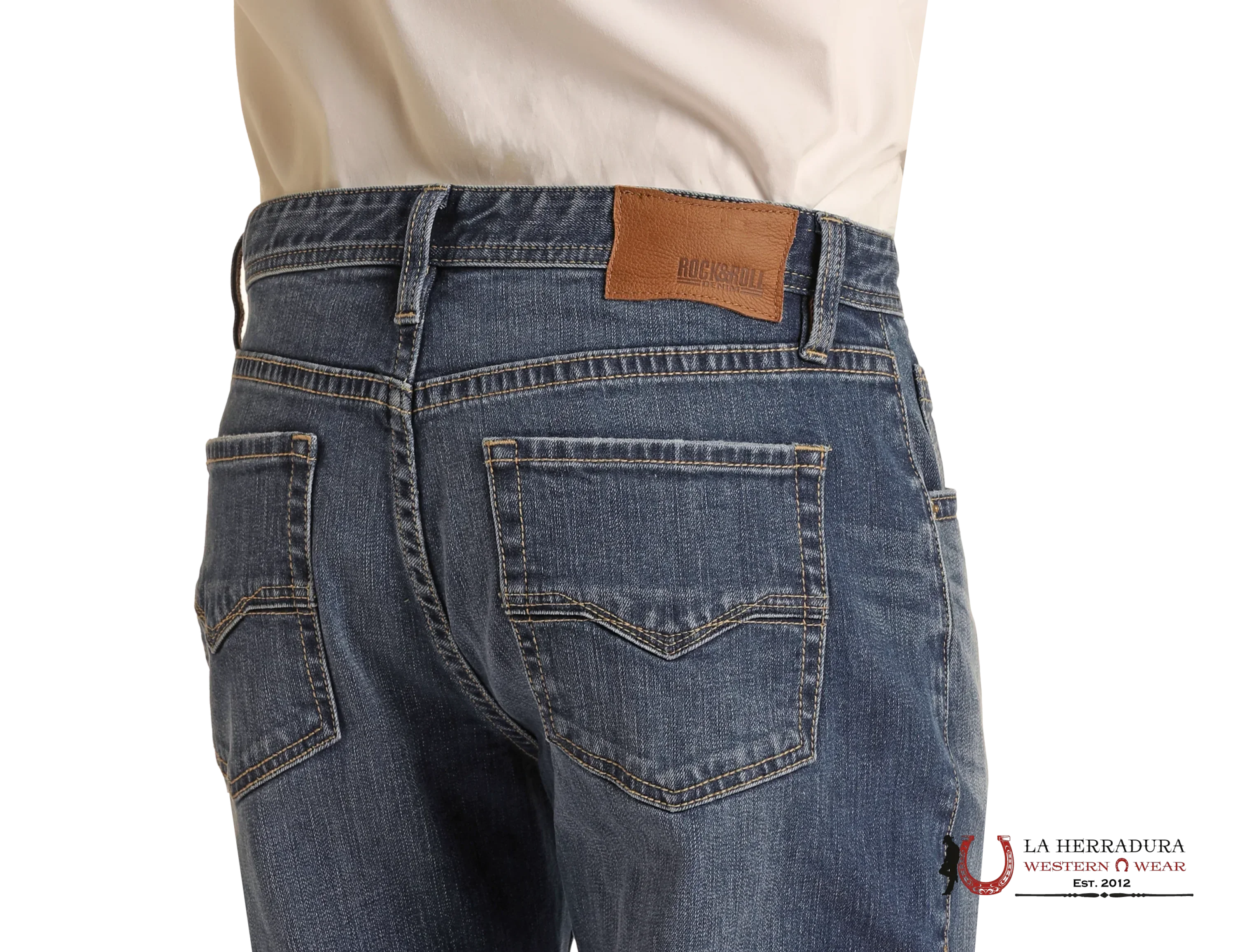 Rock&Roll Vintage ‘46 Revolver Straight Regular Ropa Hombres